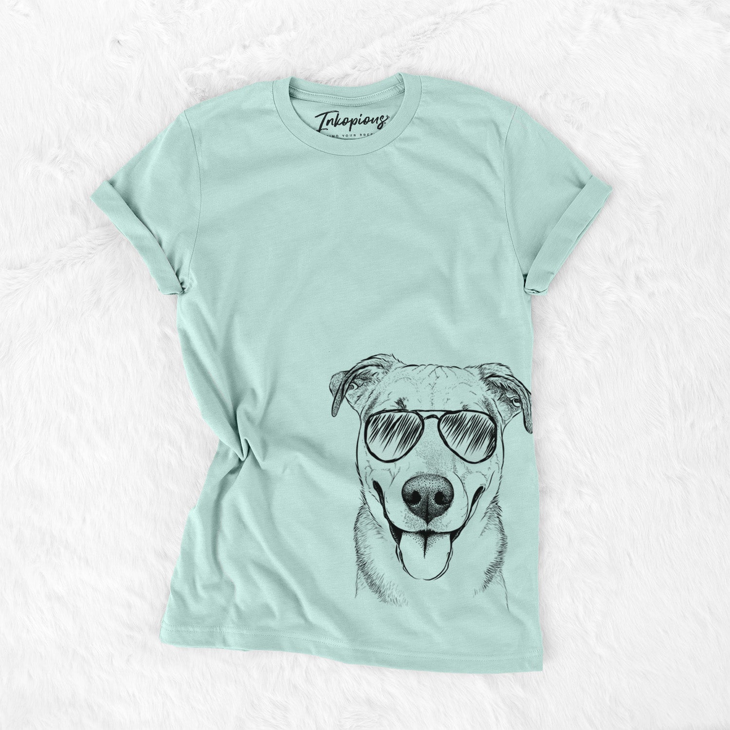 Aviator Padre the Pitbull Mix - Unisex Crewneck