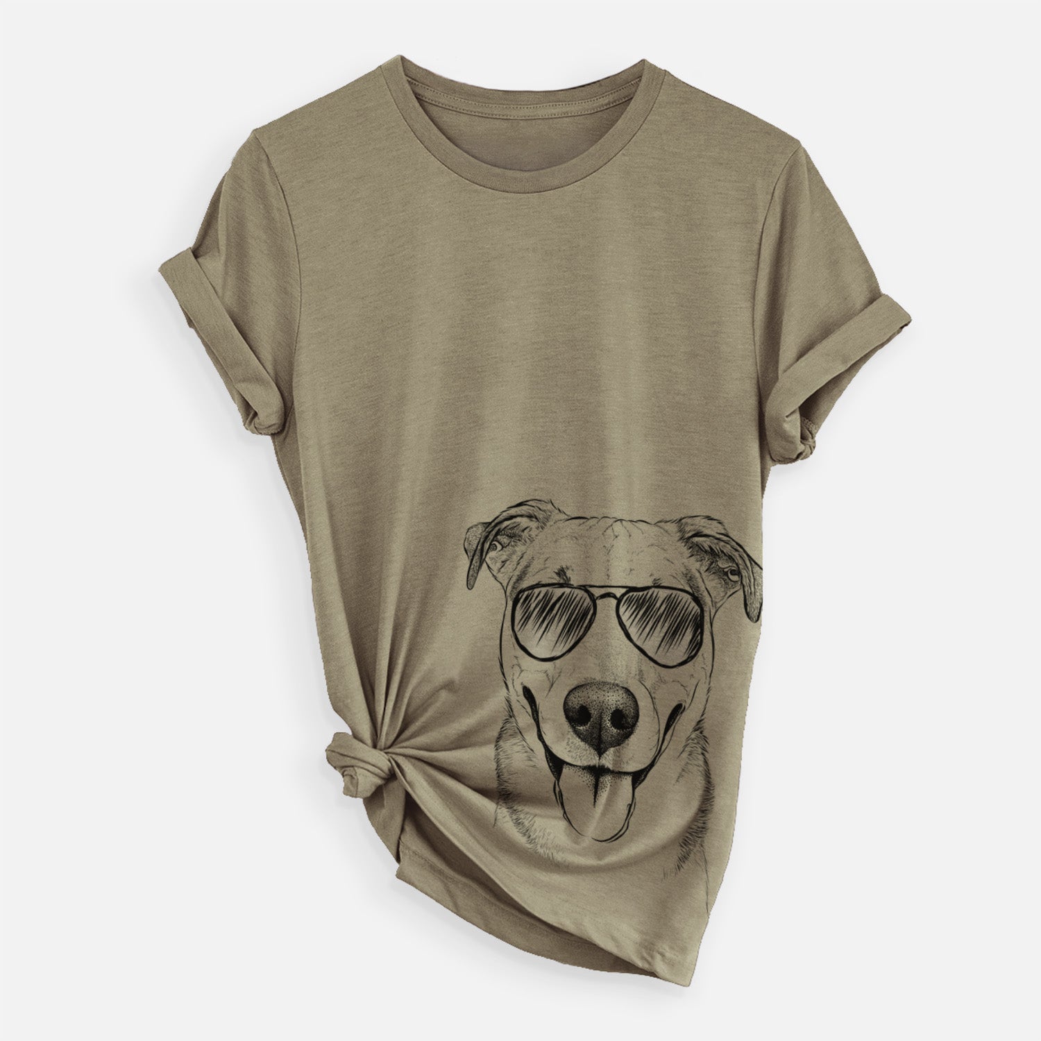 Aviator Padre the Pitbull Mix - Unisex Crewneck