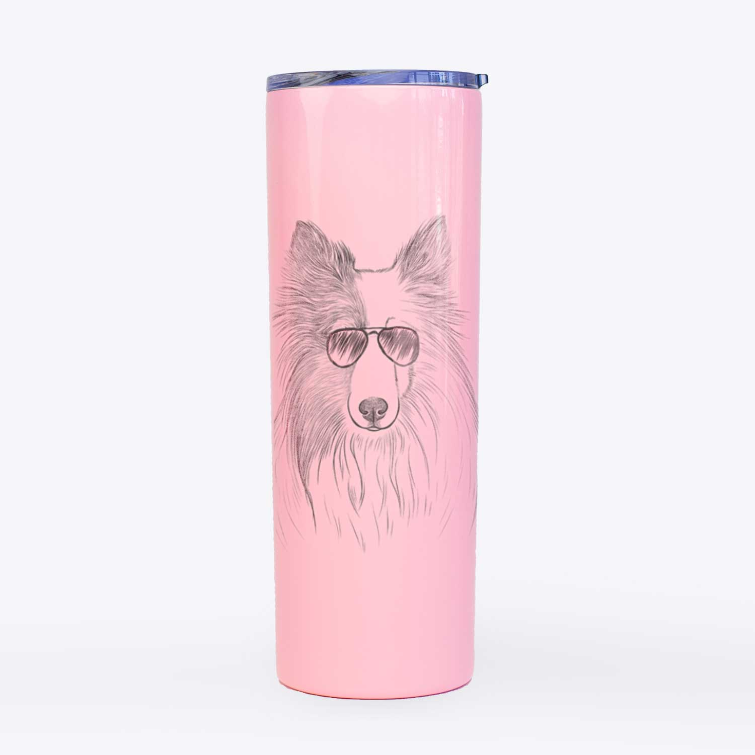 Palin the Shetland Sheepdog - 20oz Skinny Tumbler