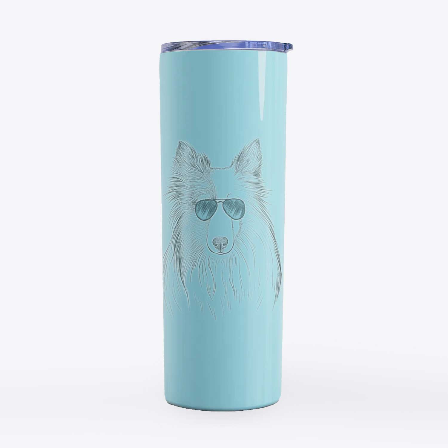 Palin the Shetland Sheepdog - 20oz Skinny Tumbler