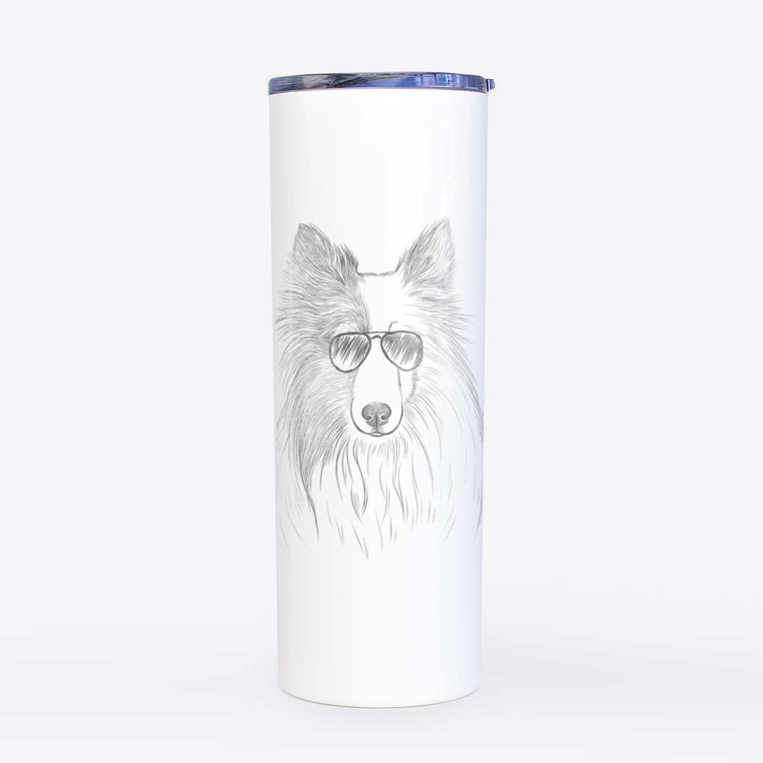 Palin the Shetland Sheepdog - 20oz Skinny Tumbler