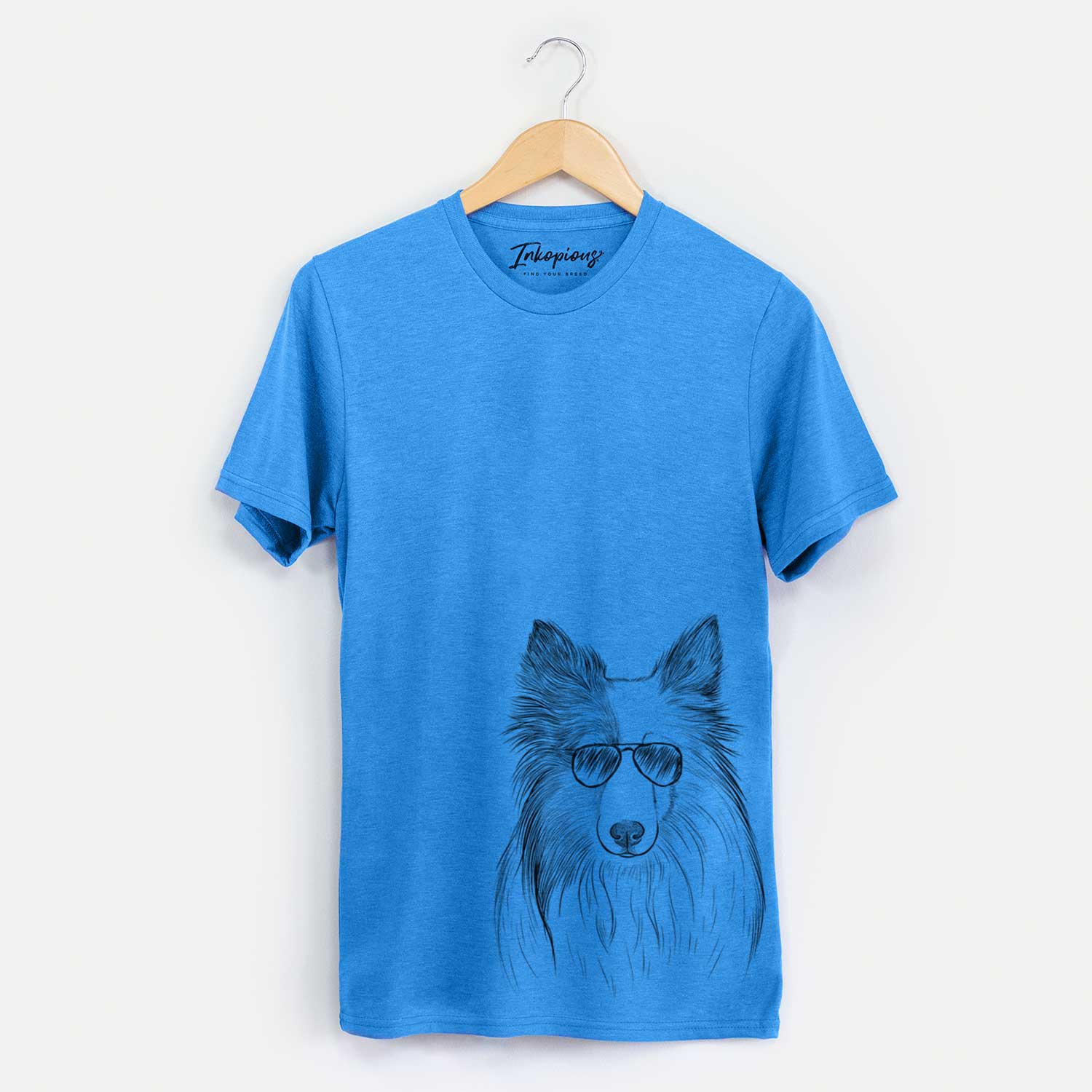 Aviator Palin the Shetland Sheepdog - Unisex Crewneck