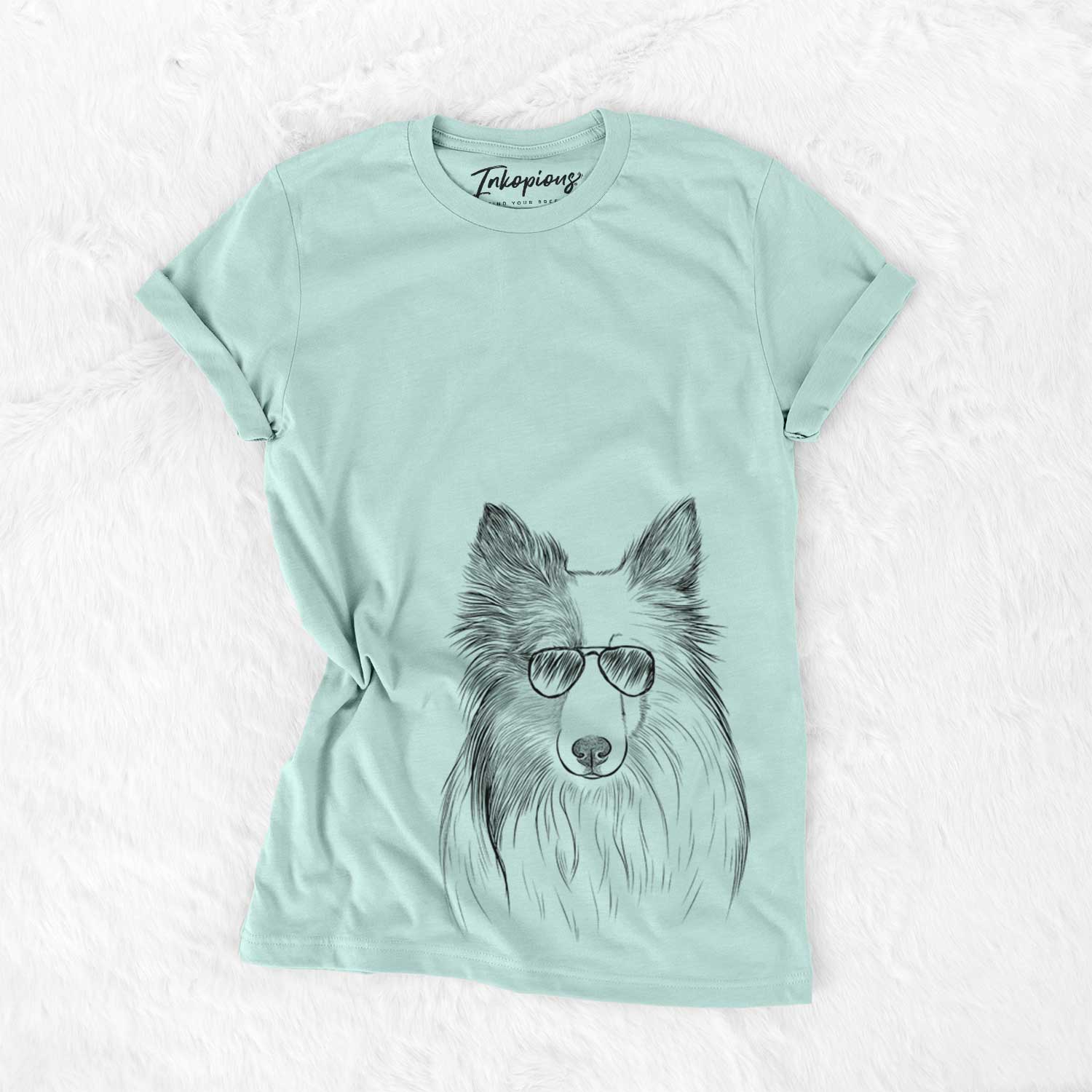 Aviator Palin the Shetland Sheepdog - Unisex Crewneck