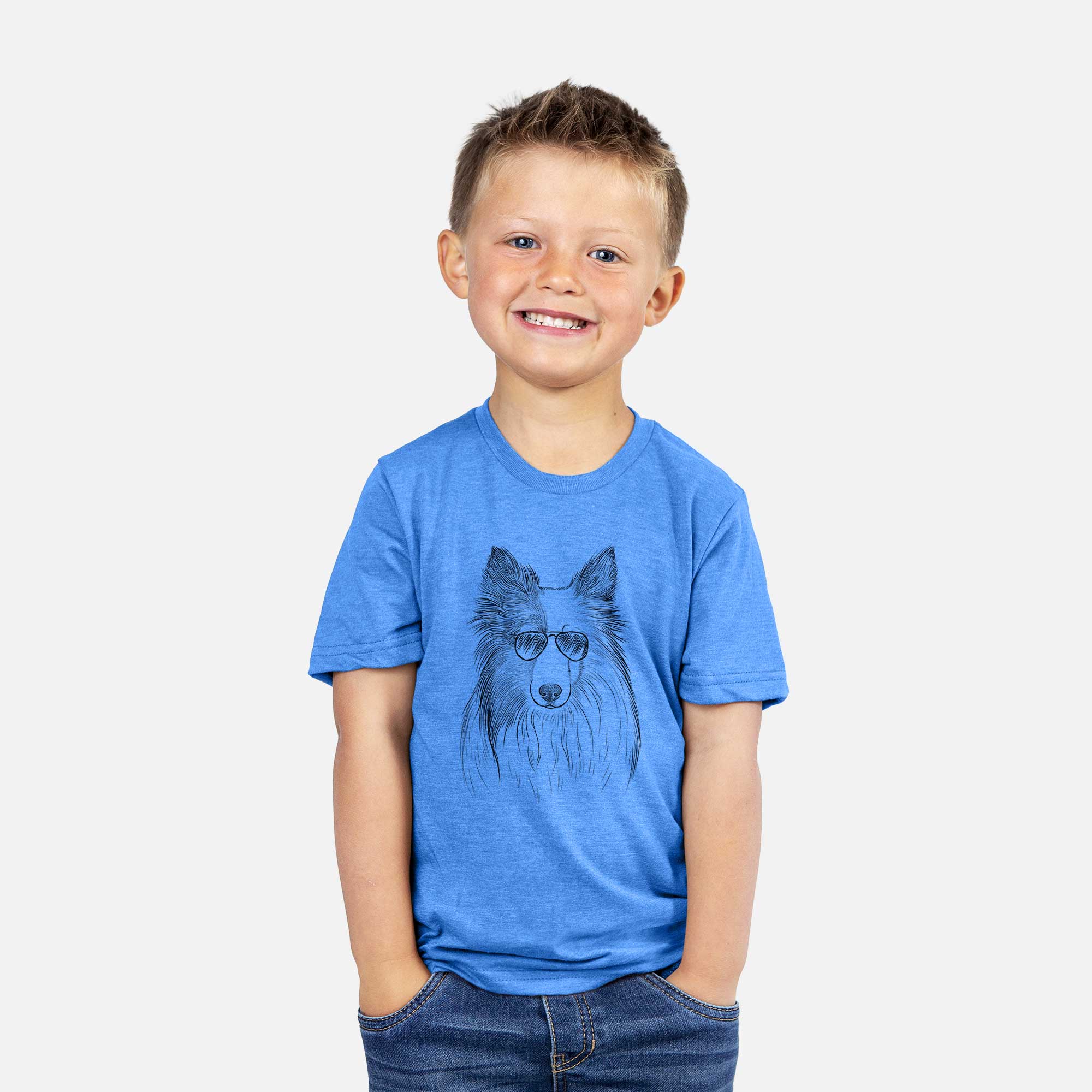 Aviator Palin the Shetland Sheepdog - Kids/Youth/Toddler Shirt