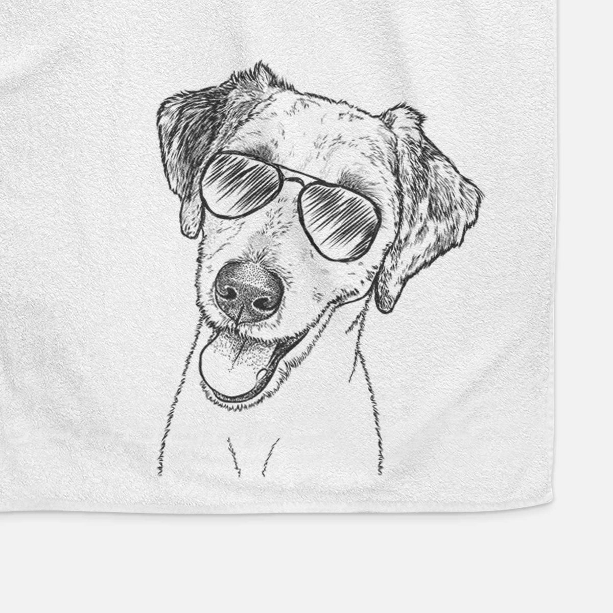 Palm Palm the Aussiedoodle Decorative Hand Towel