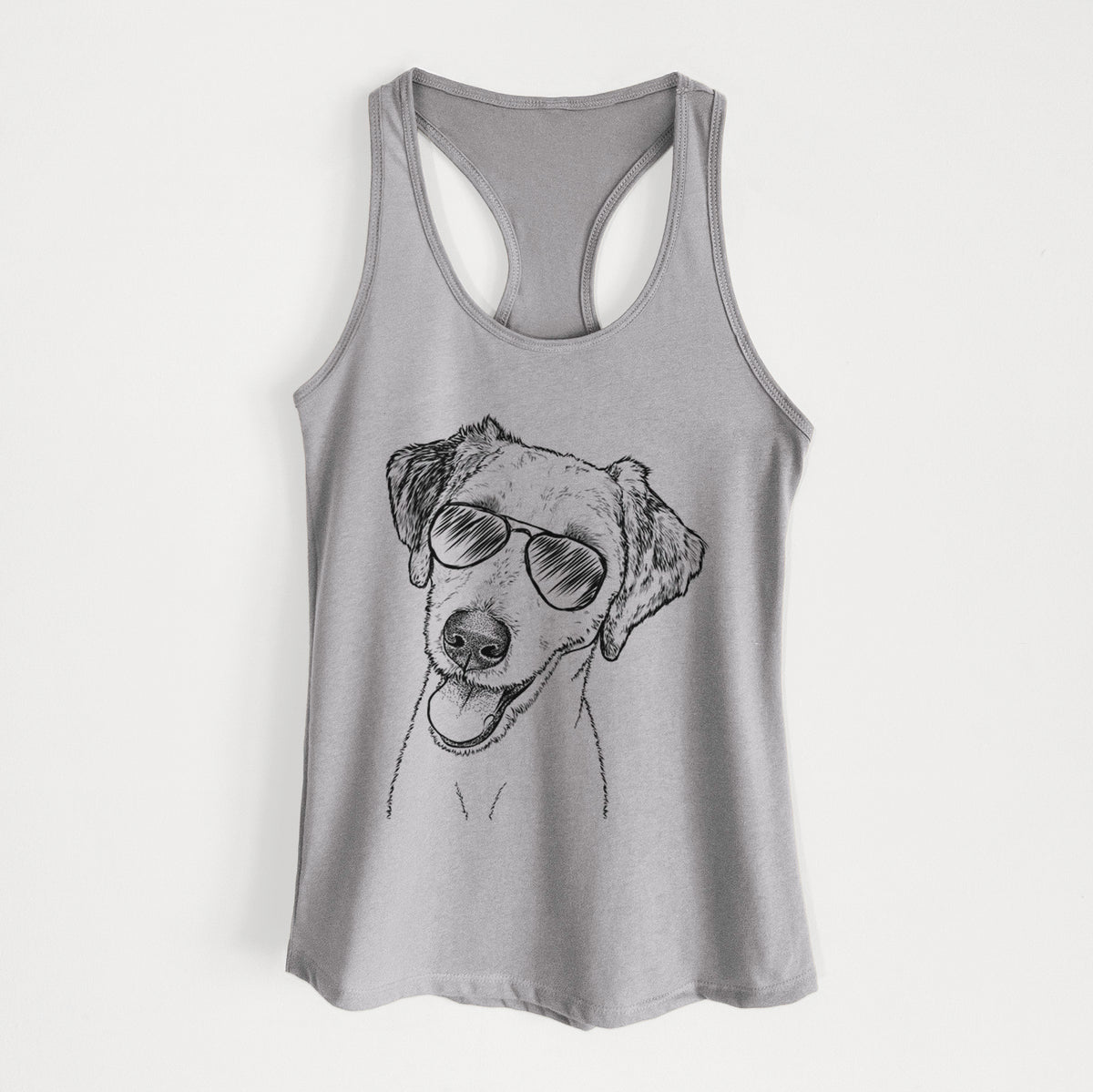 Palm Palm the Aussiedoodle - Women's Racerback Tanktop