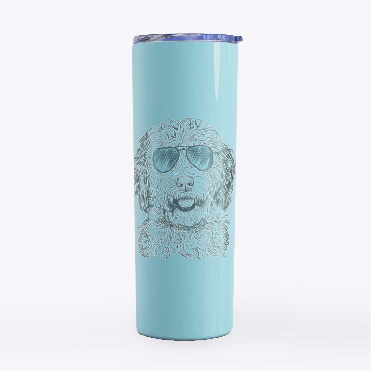 Palmer the Aussiedoodle - 20oz Skinny Tumbler