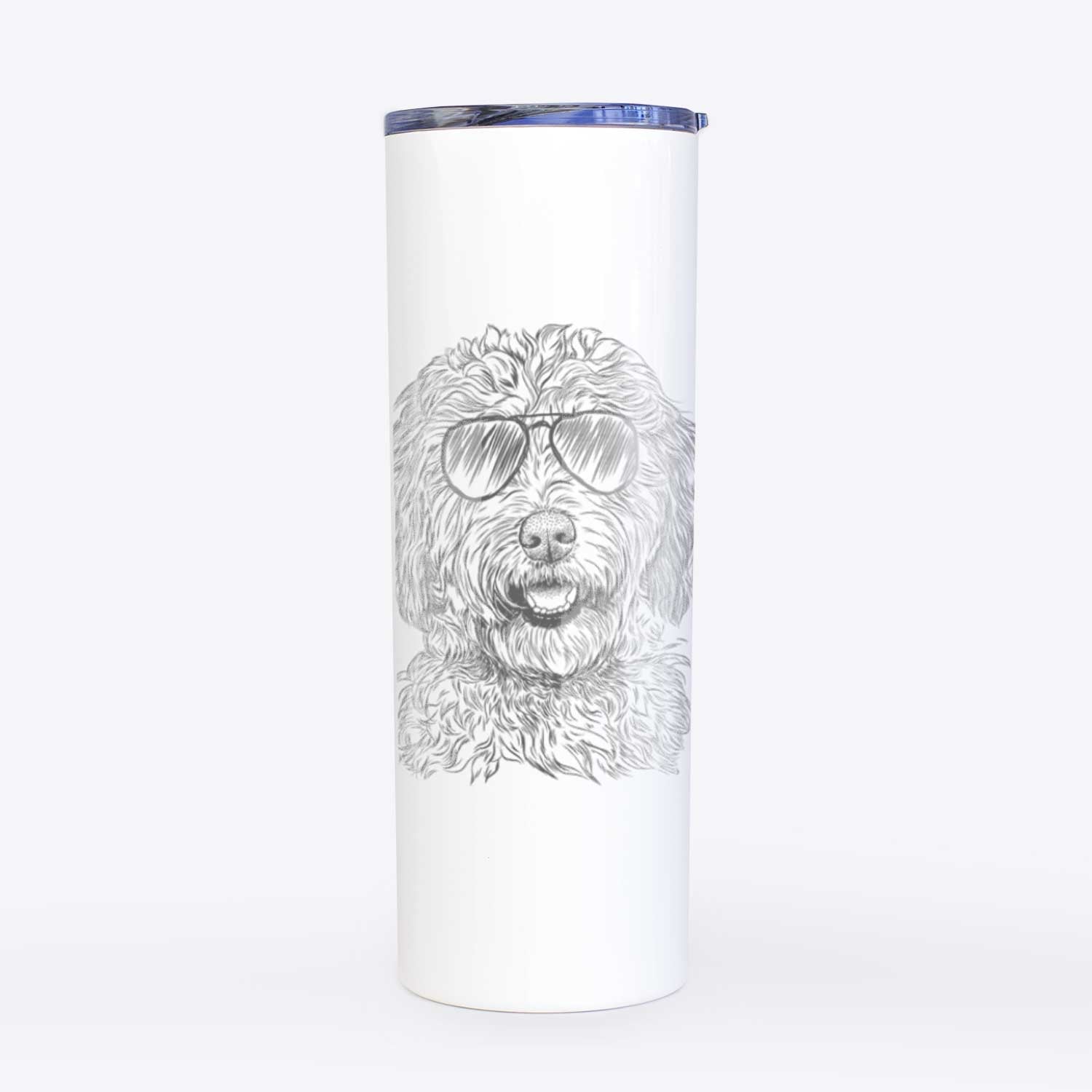 Palmer the Aussiedoodle - 20oz Skinny Tumbler