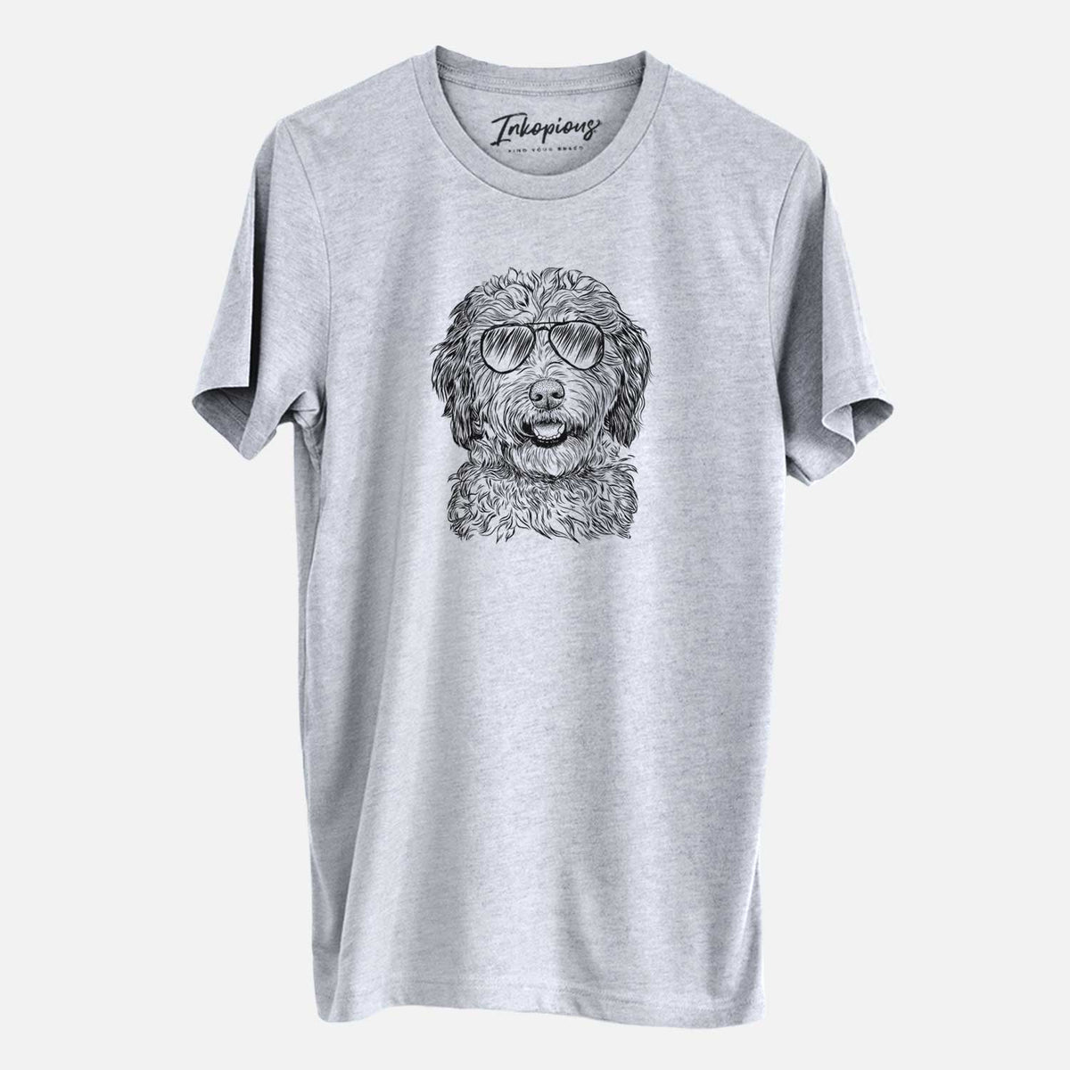 Aviator Palmer the Aussiedoodle - Unisex Crewneck