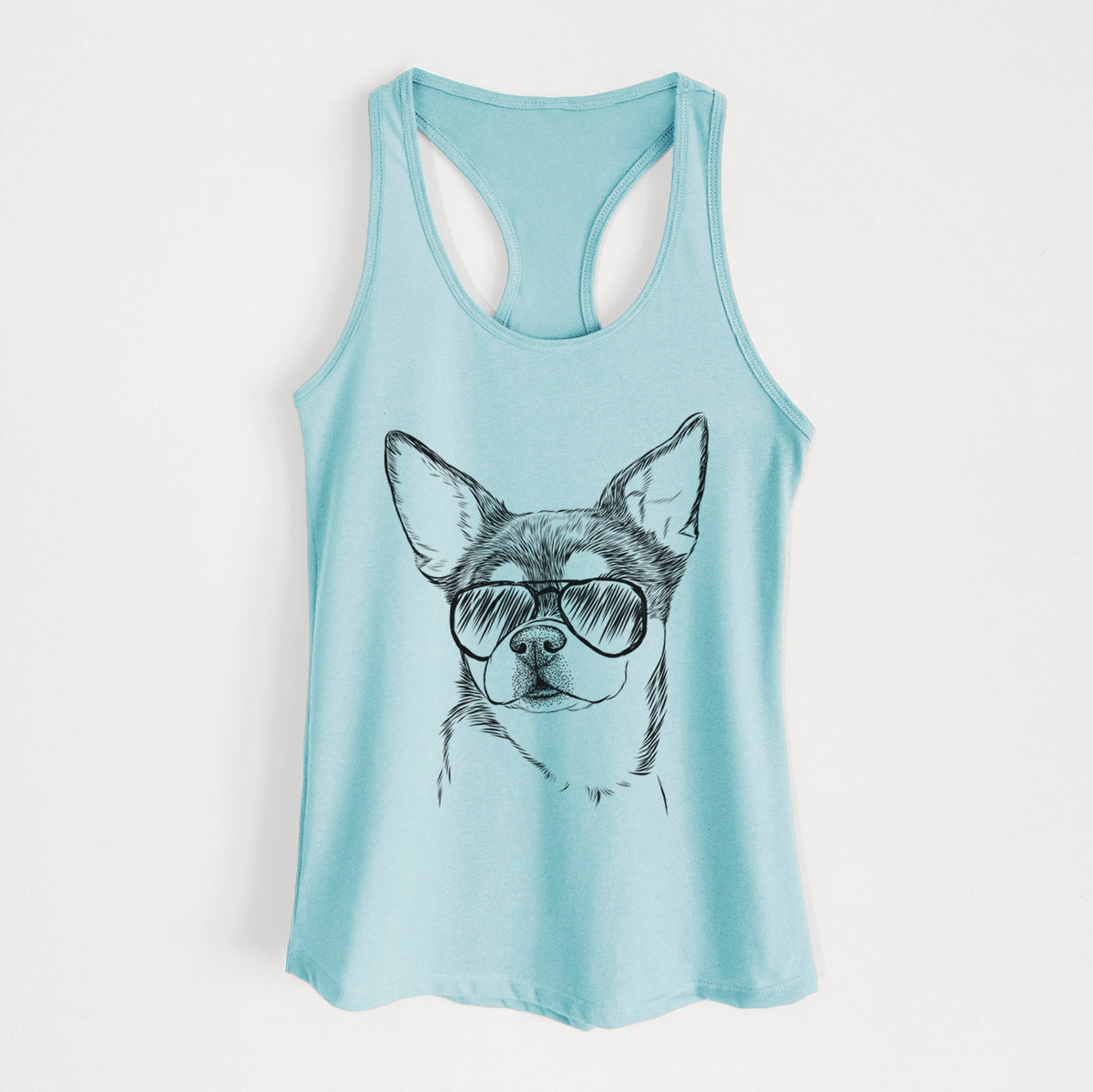 Paris the Chihuahua - Women's Racerback Tanktop
