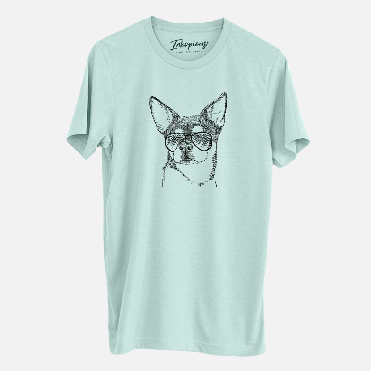 Aviator Paris the Chihuahua - Unisex Crewneck
