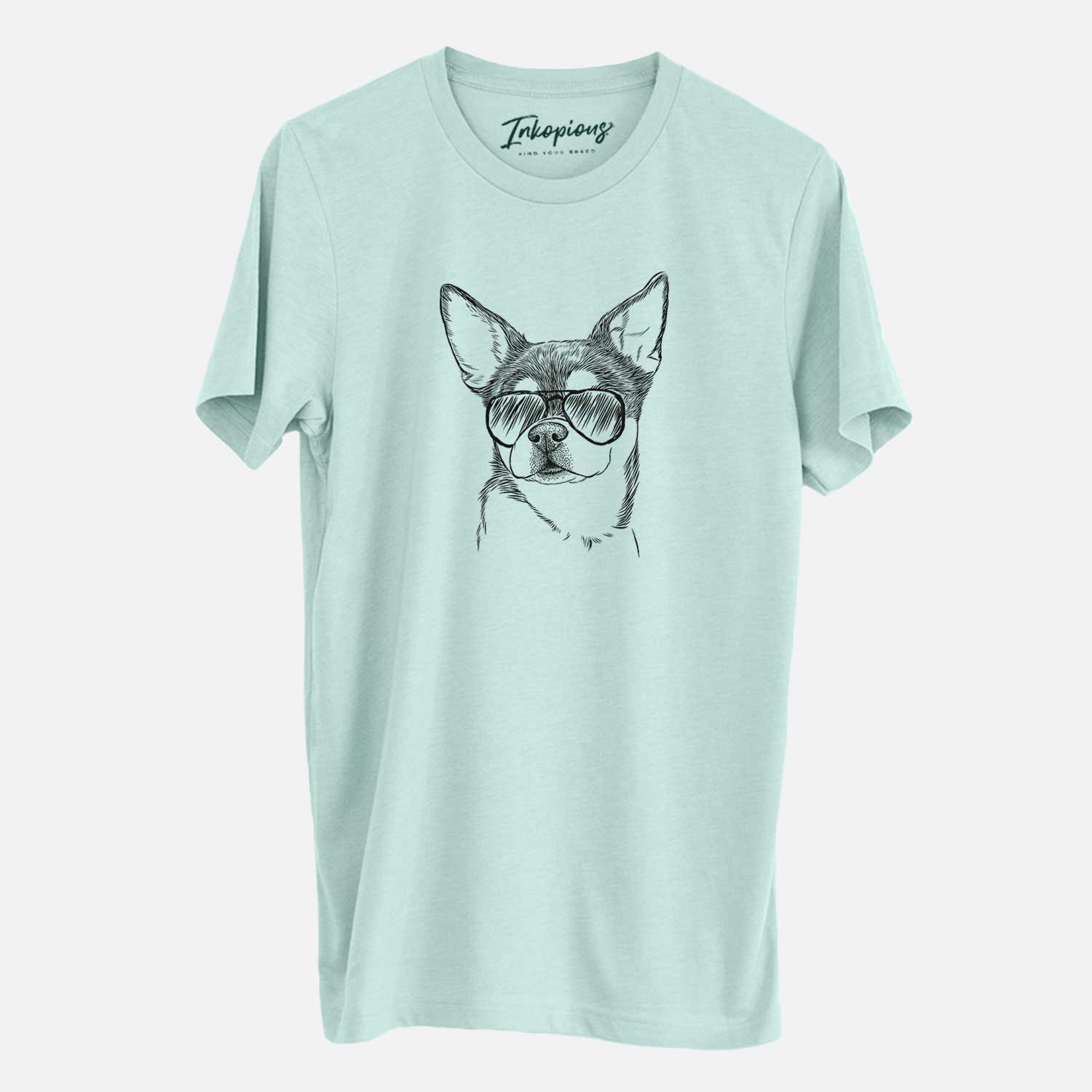 Aviator Paris the Chihuahua - Unisex Crewneck