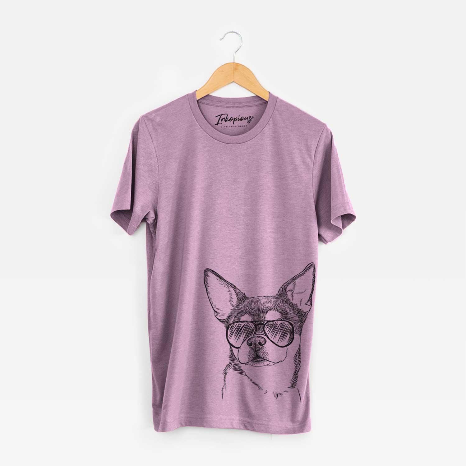 Aviator Paris the Chihuahua - Unisex Crewneck