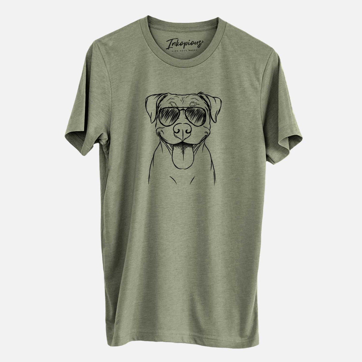 Aviator Parker the Pitbull - Unisex Crewneck