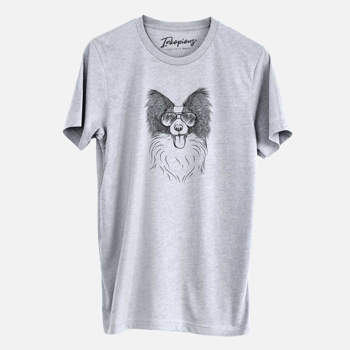 Aviator Patrick the Papillon - Unisex Crewneck