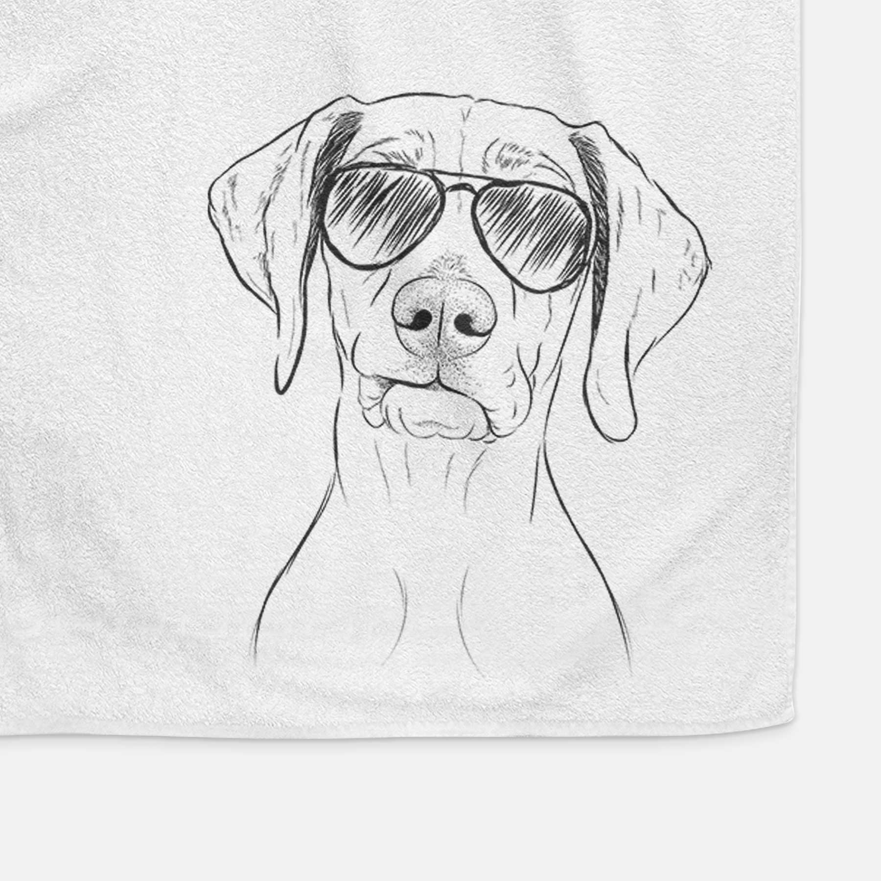 Pawley the Vizsla Decorative Hand Towel