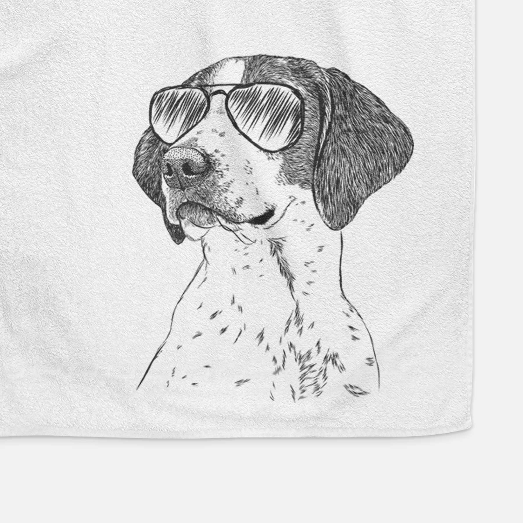 Payton the Mixed Breed Decorative Hand Towel