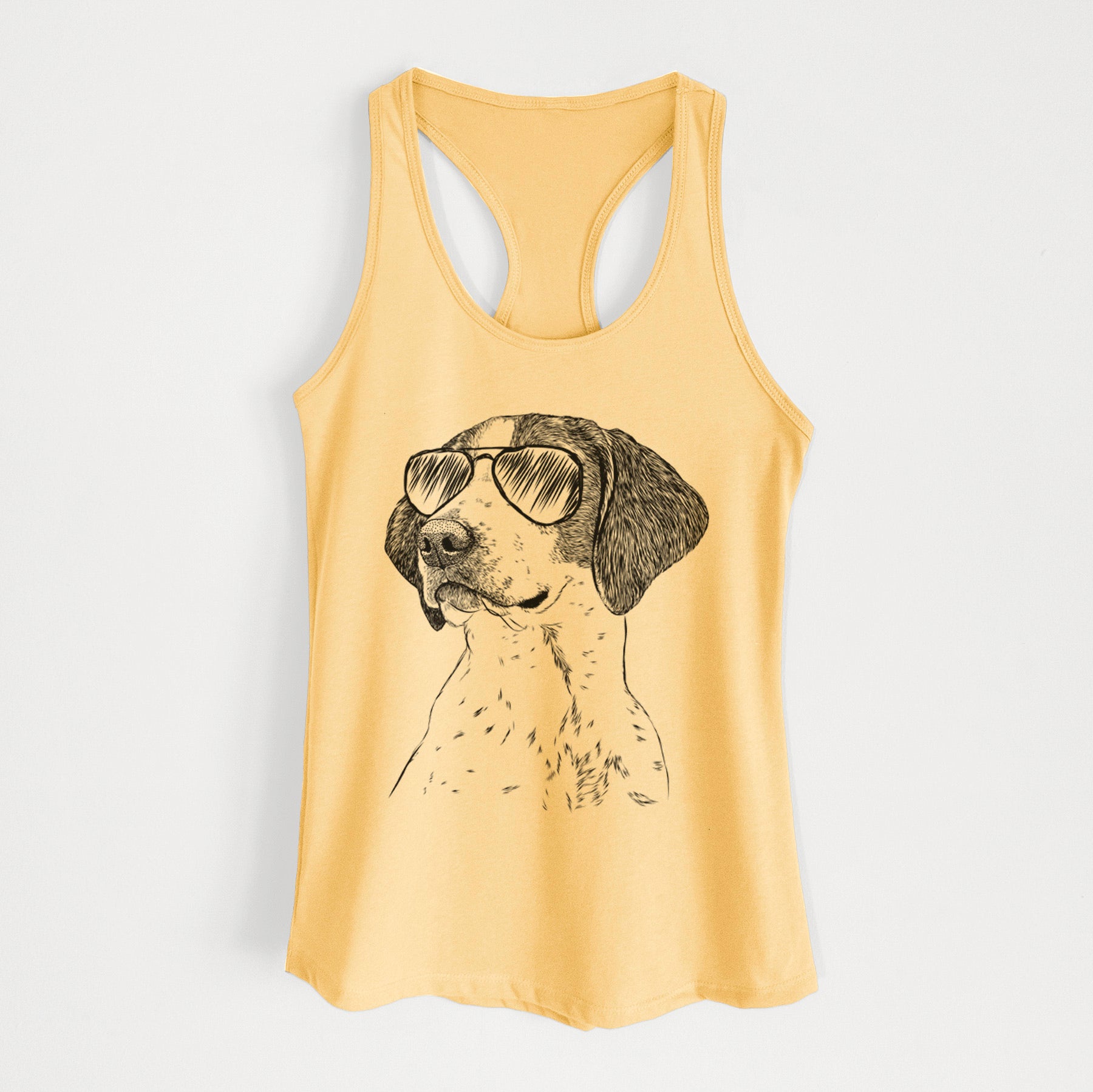 Payton the Mixed Breed - Women's Racerback Tanktop