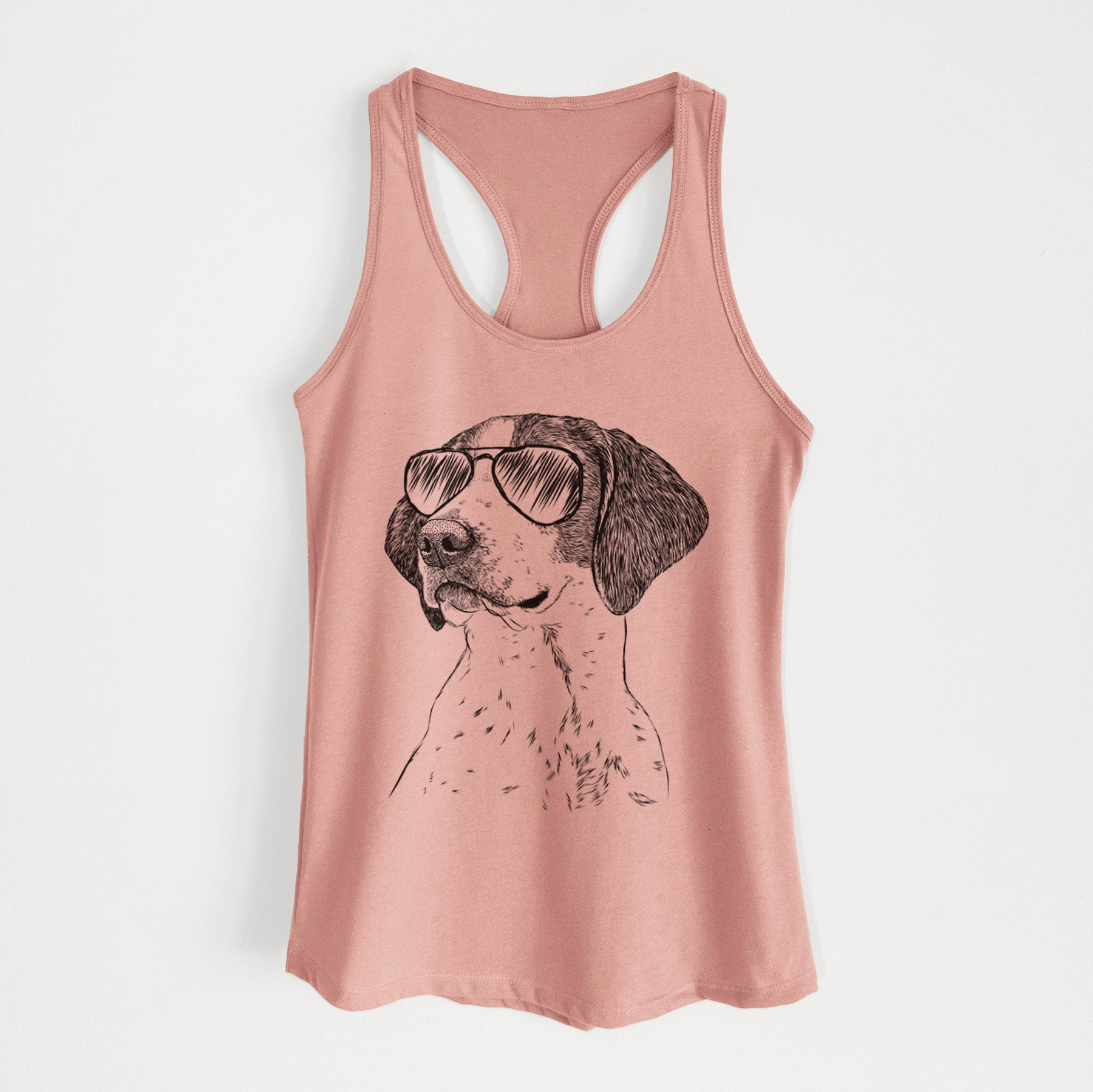 Payton the Mixed Breed - Women's Racerback Tanktop