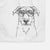 Peanut the Lab Mix Decorative Hand Towel