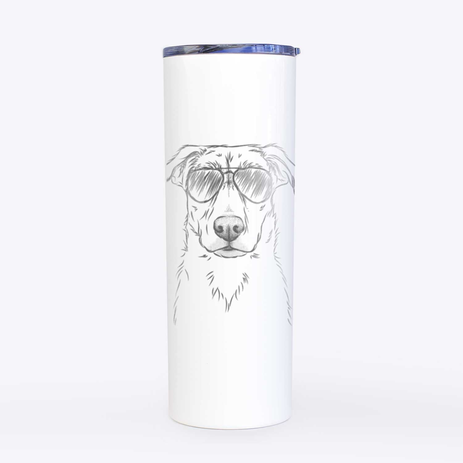 Peanut the Lab Mix - 20oz Skinny Tumbler