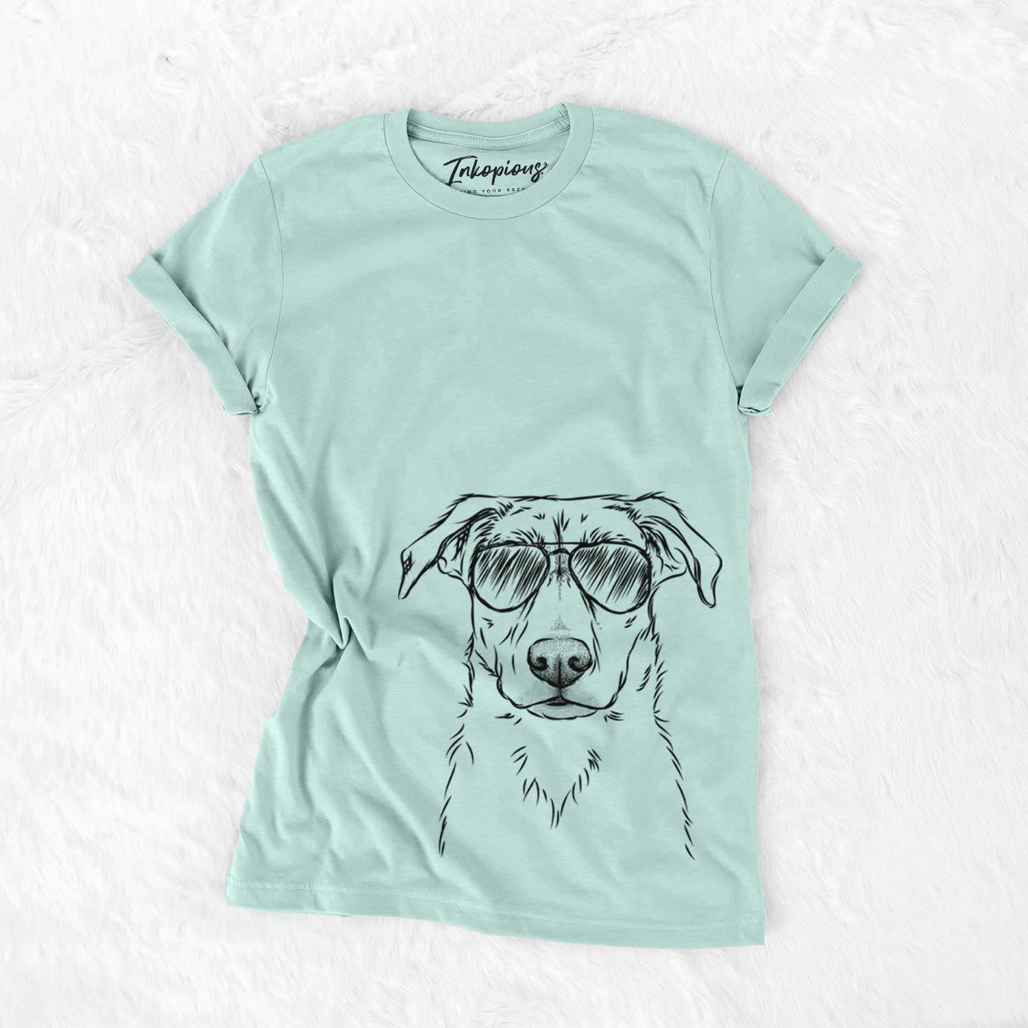 Aviator Peanut the Lab Mix - Unisex Crewneck