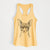 Peanut the Chihuahua - Women's Racerback Tanktop