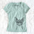 Aviator Peanut the Chihuahua - Women's V-neck Shirt