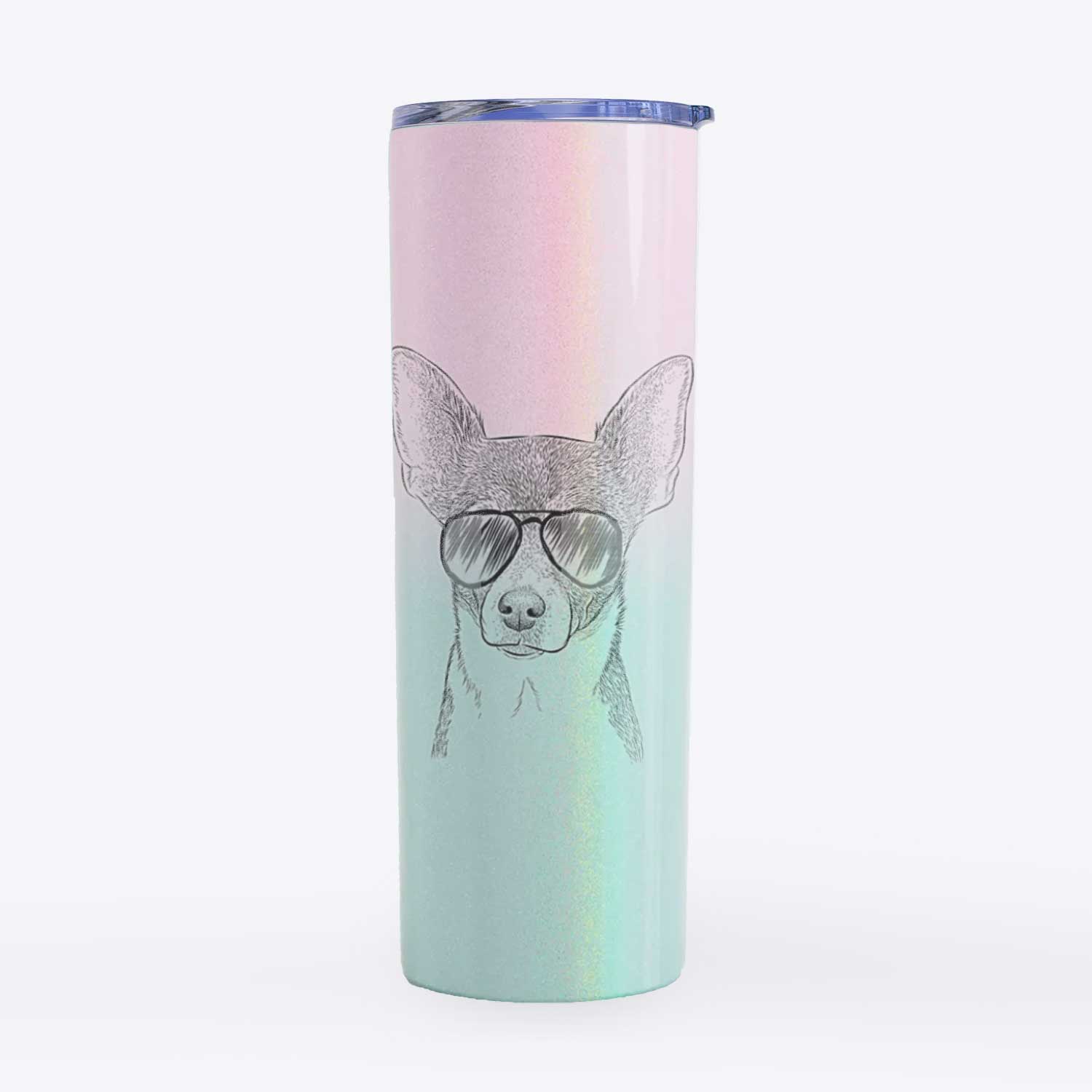 Peanut the Chihuahua - 20oz Skinny Tumbler