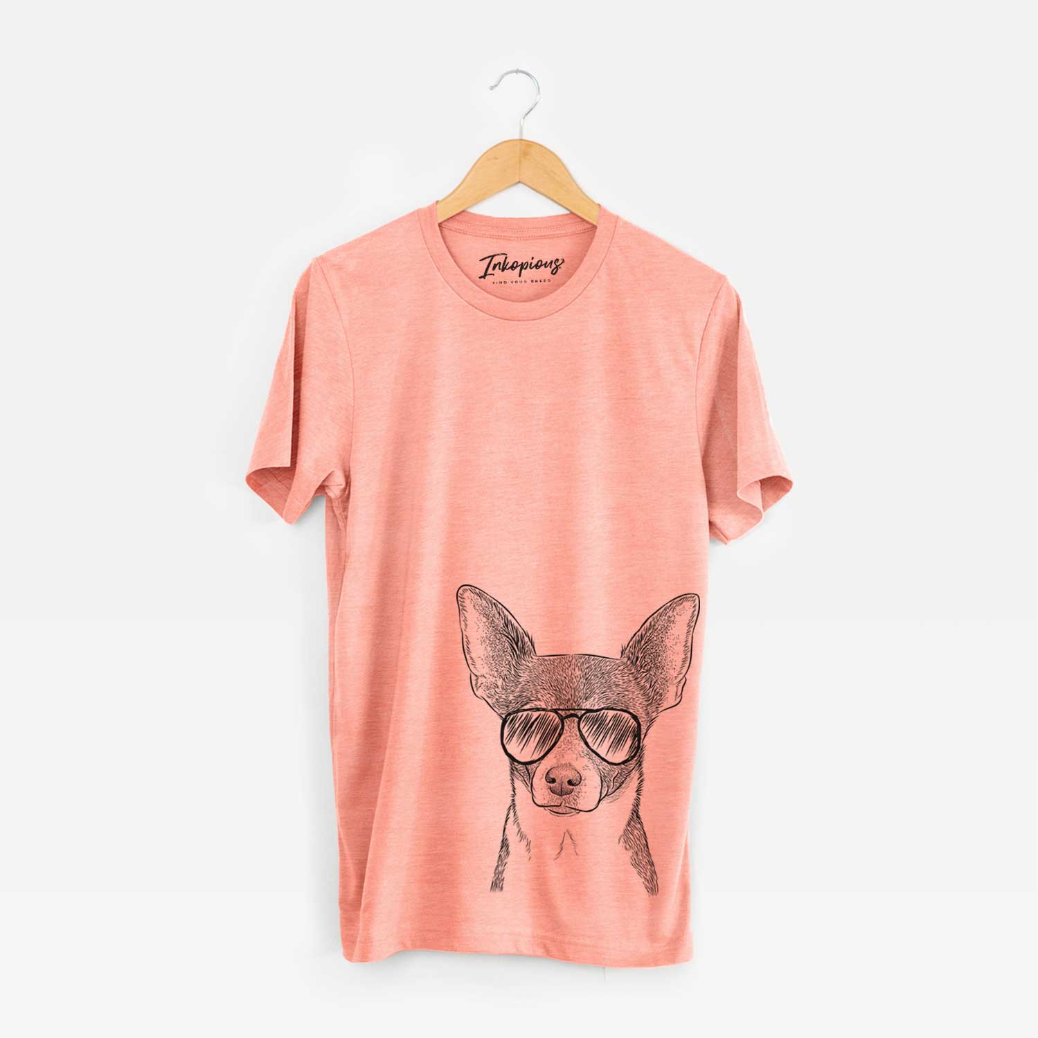 Aviator Peanut the Chihuahua - Unisex Crewneck