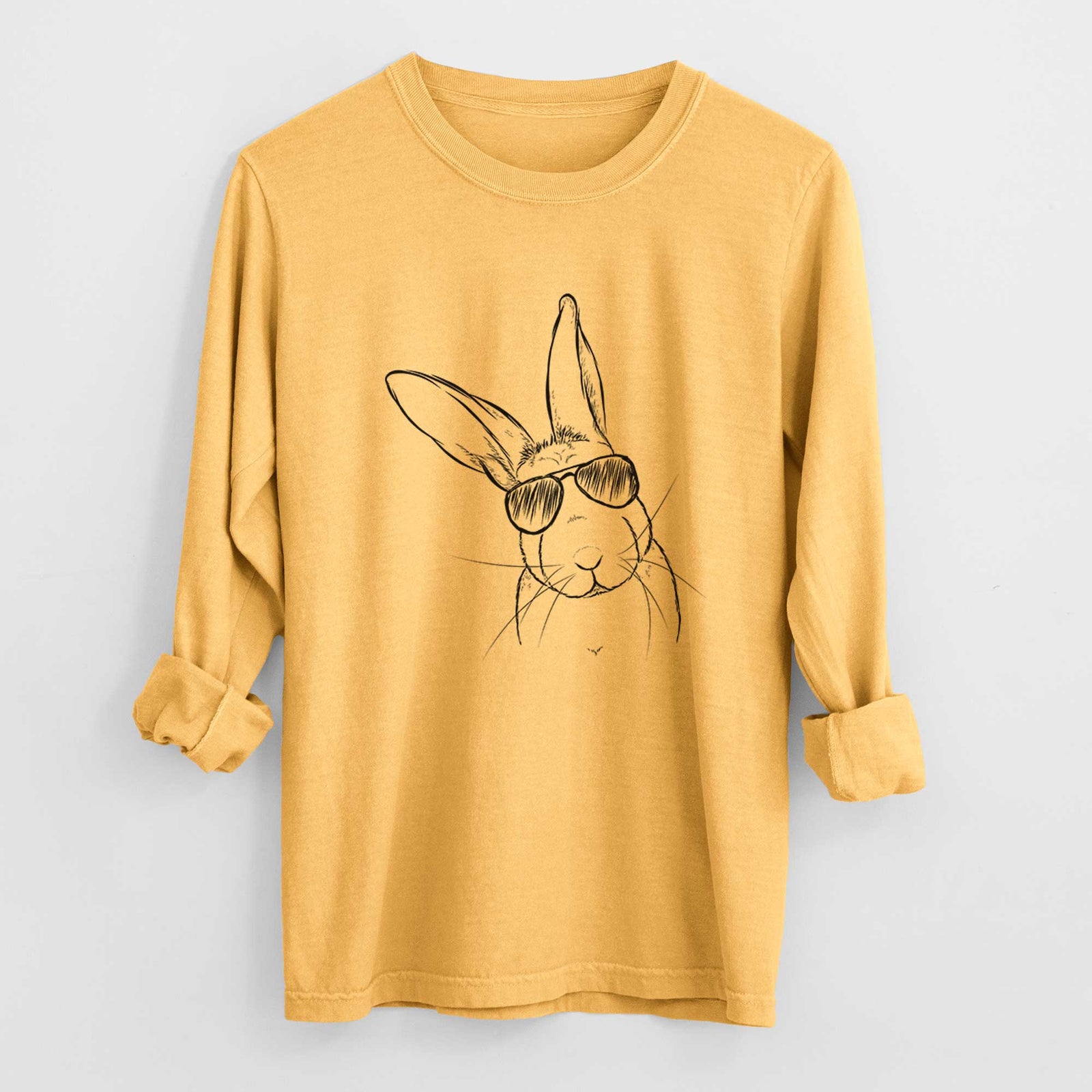 Aviators Penny the Belgian Hare - Heavyweight 100% Cotton Long Sleeve