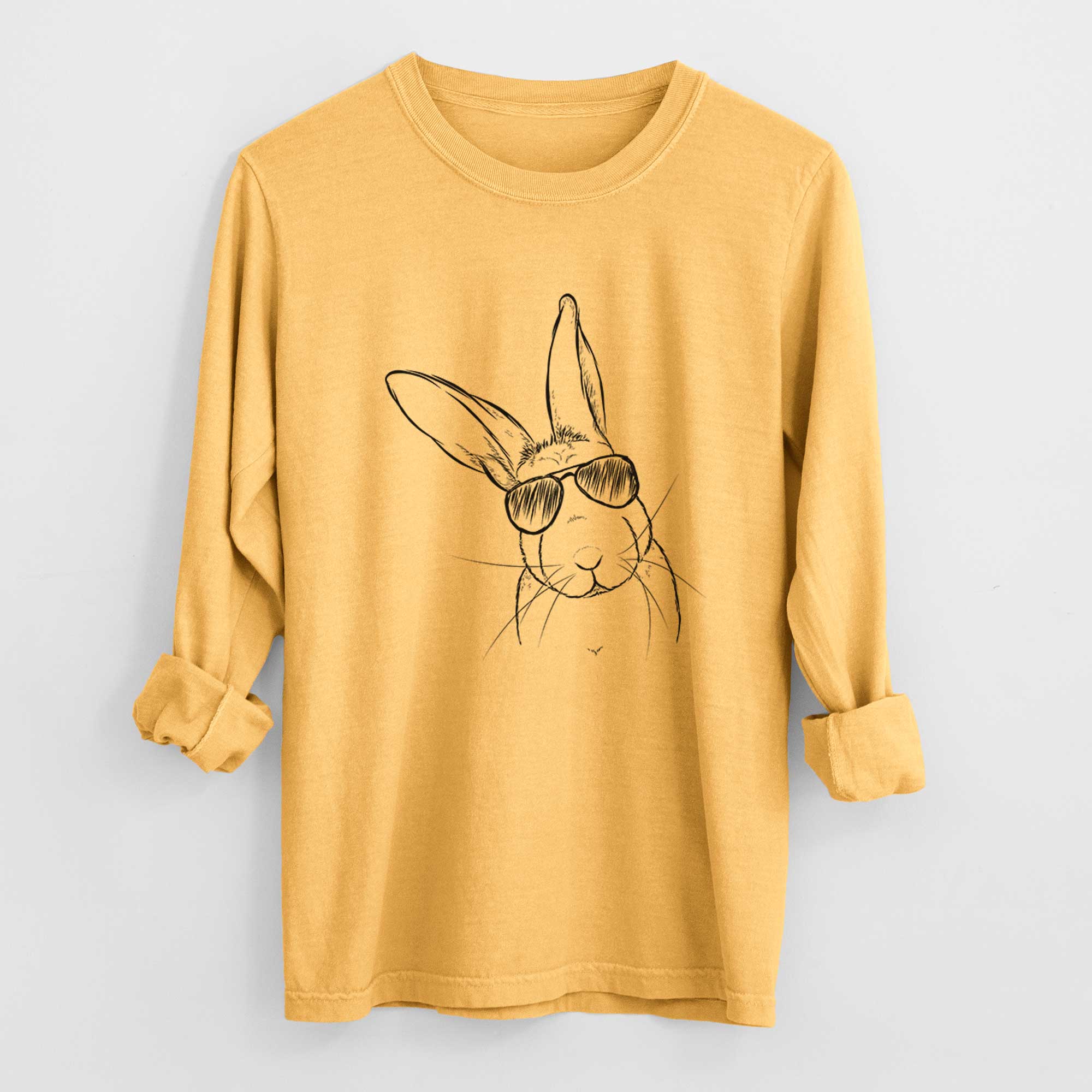 Aviators Penny the Belgian Hare - Heavyweight 100% Cotton Long Sleeve