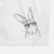 Penny the Belgian Hare Decorative Hand Towel