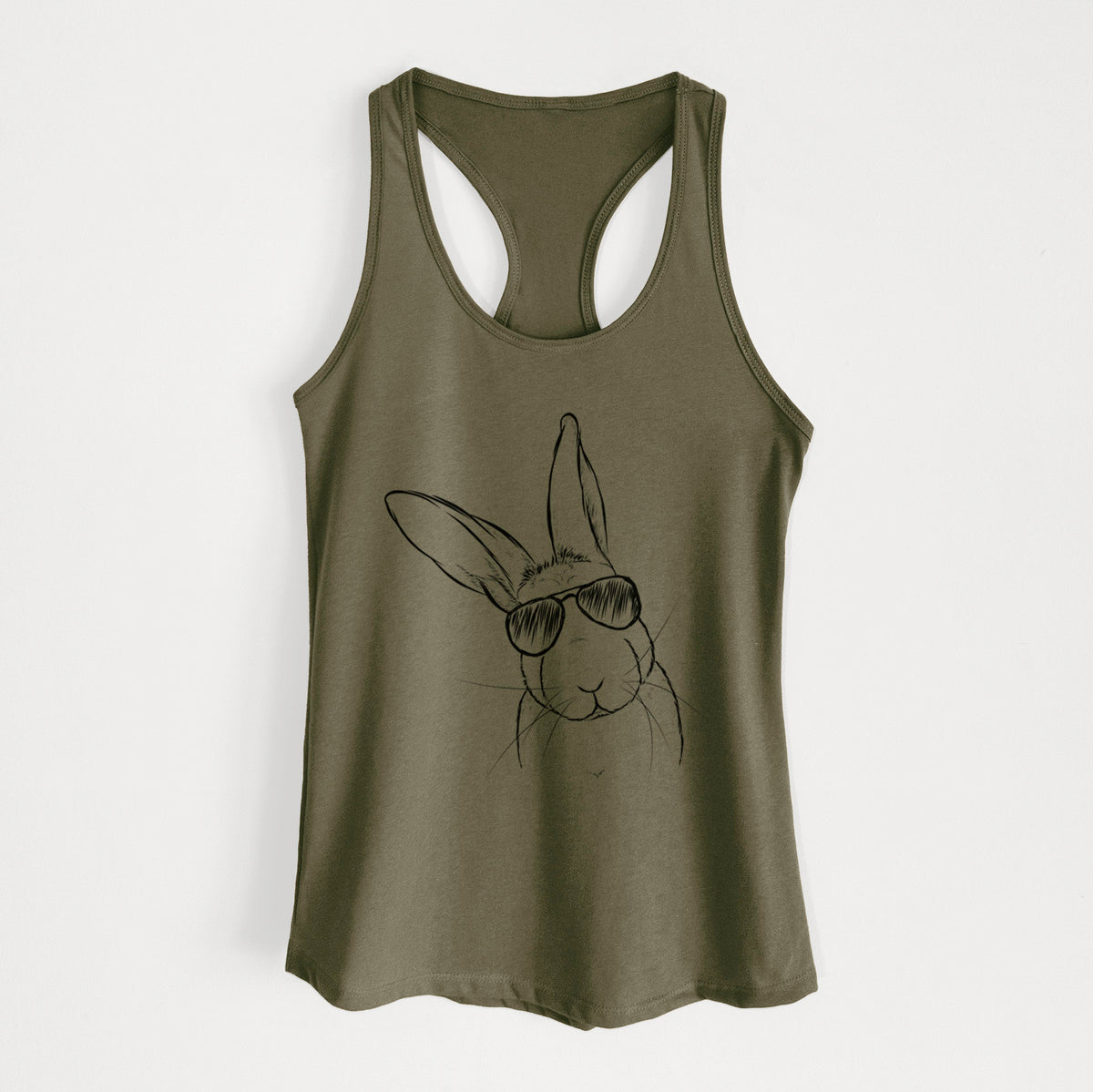Penny the Belgian Hare - Women's Racerback Tanktop