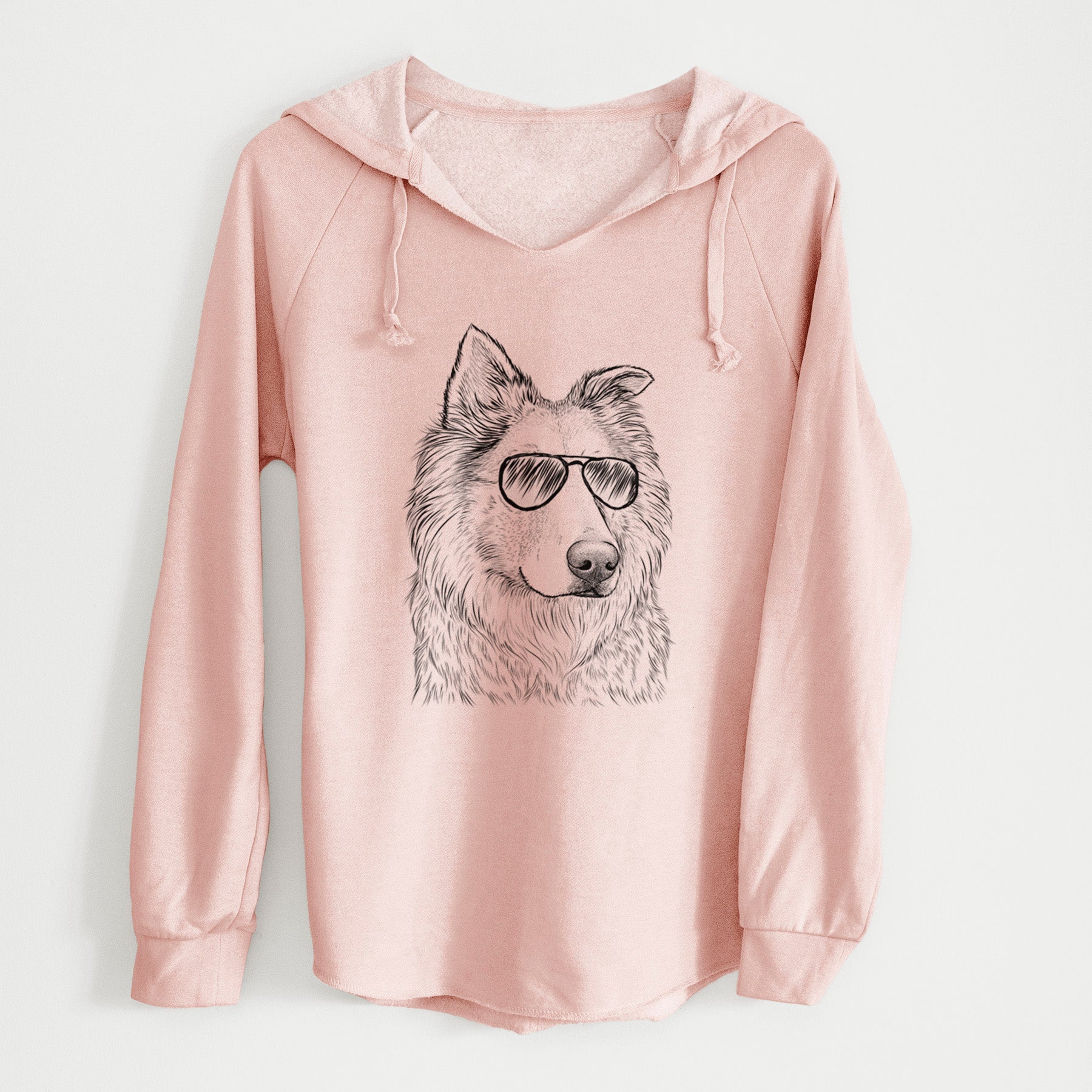 Aviator Penny the Chow Mix - Cali Wave Hooded Sweatshirt