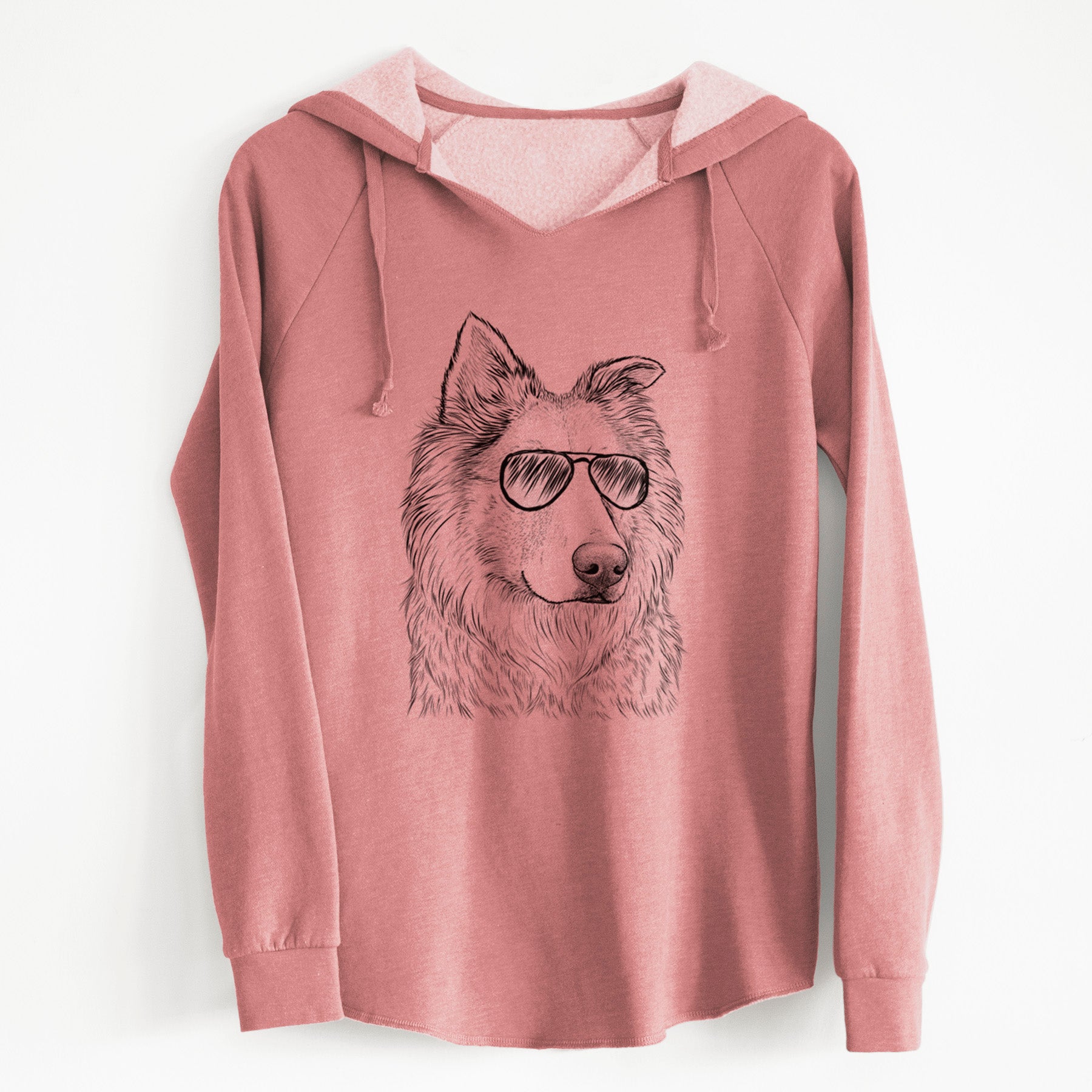 Aviator Penny the Chow Mix - Cali Wave Hooded Sweatshirt