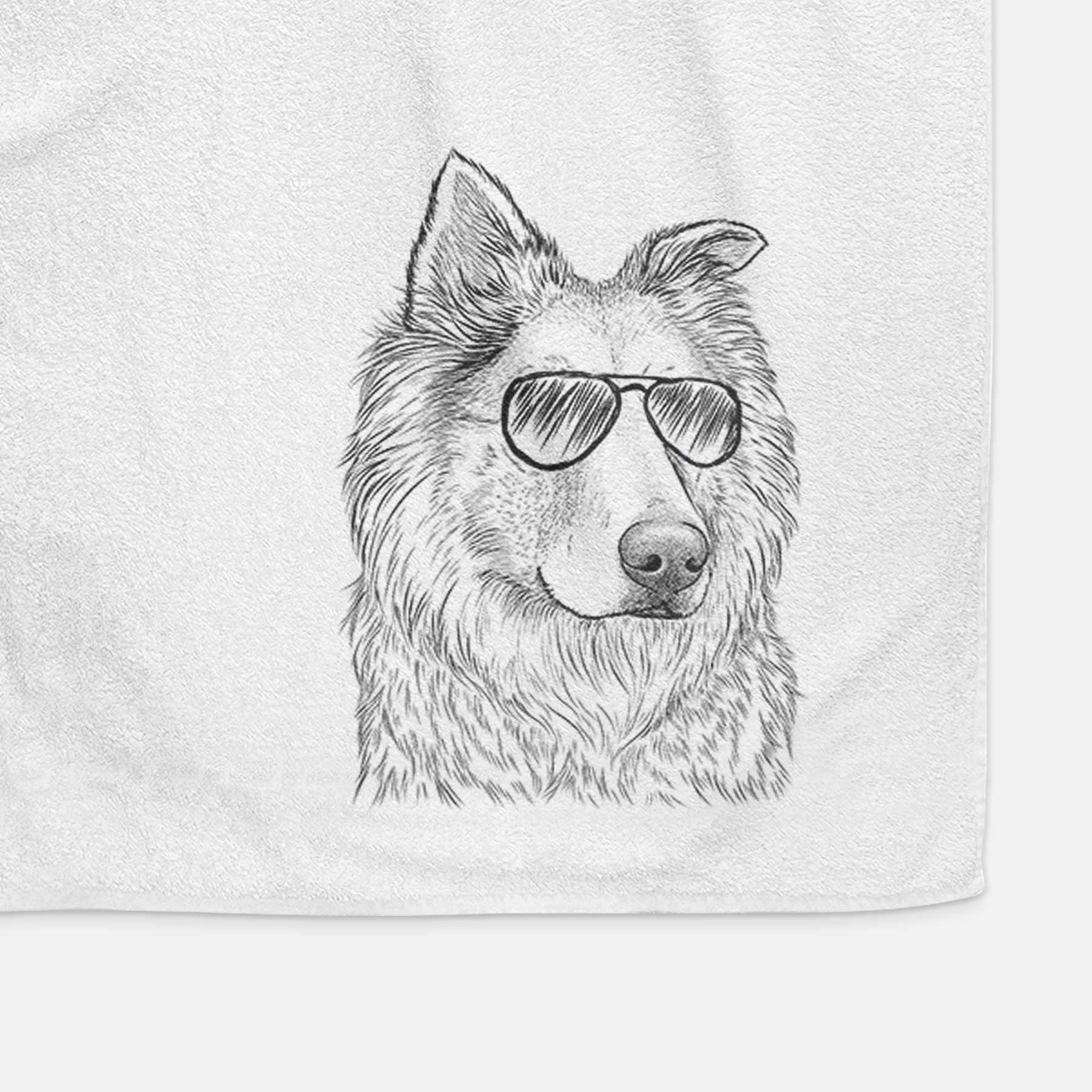 Penny the Chow Mix Decorative Hand Towel