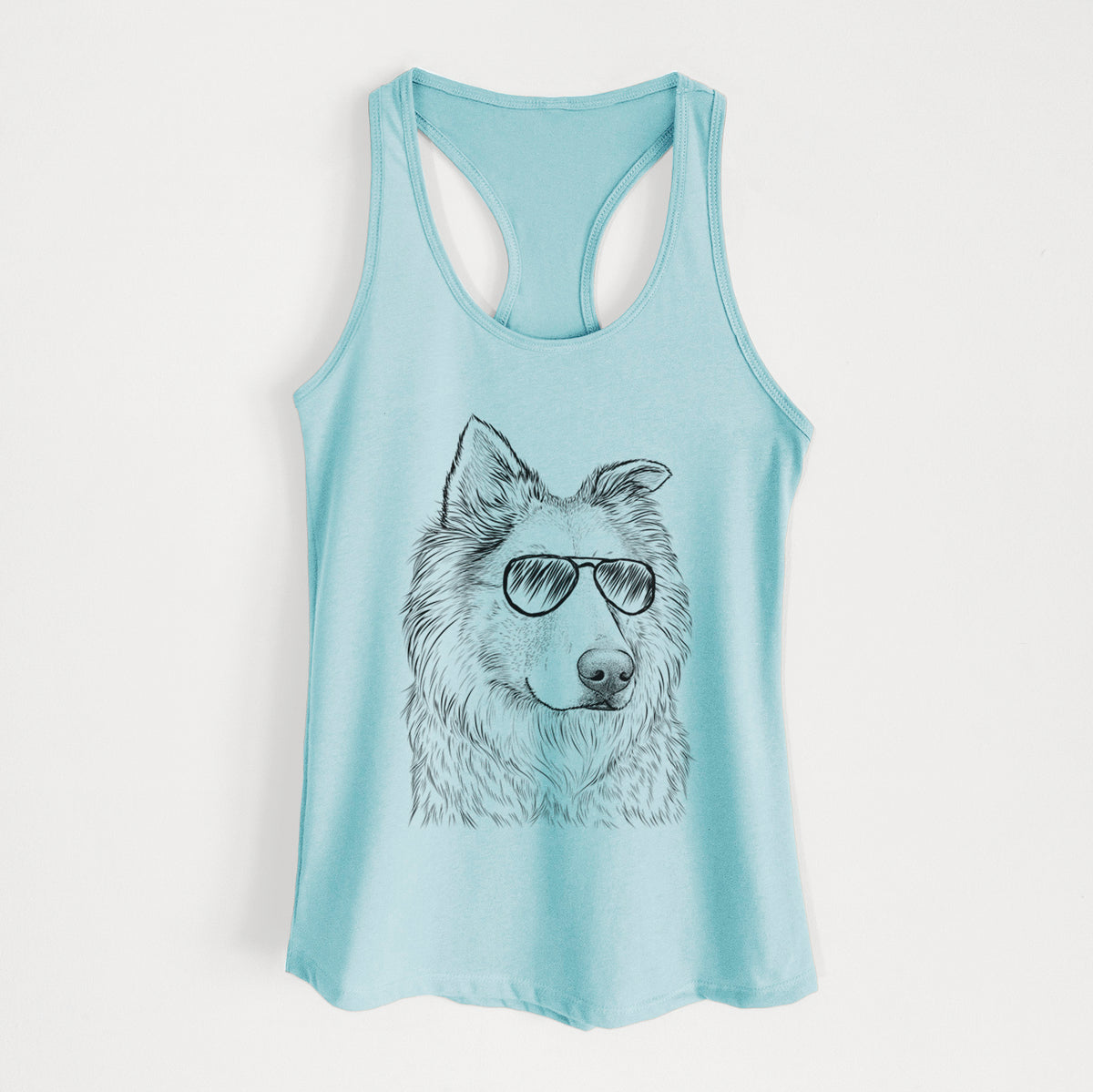 Penny the Chow Mix - Women's Racerback Tanktop