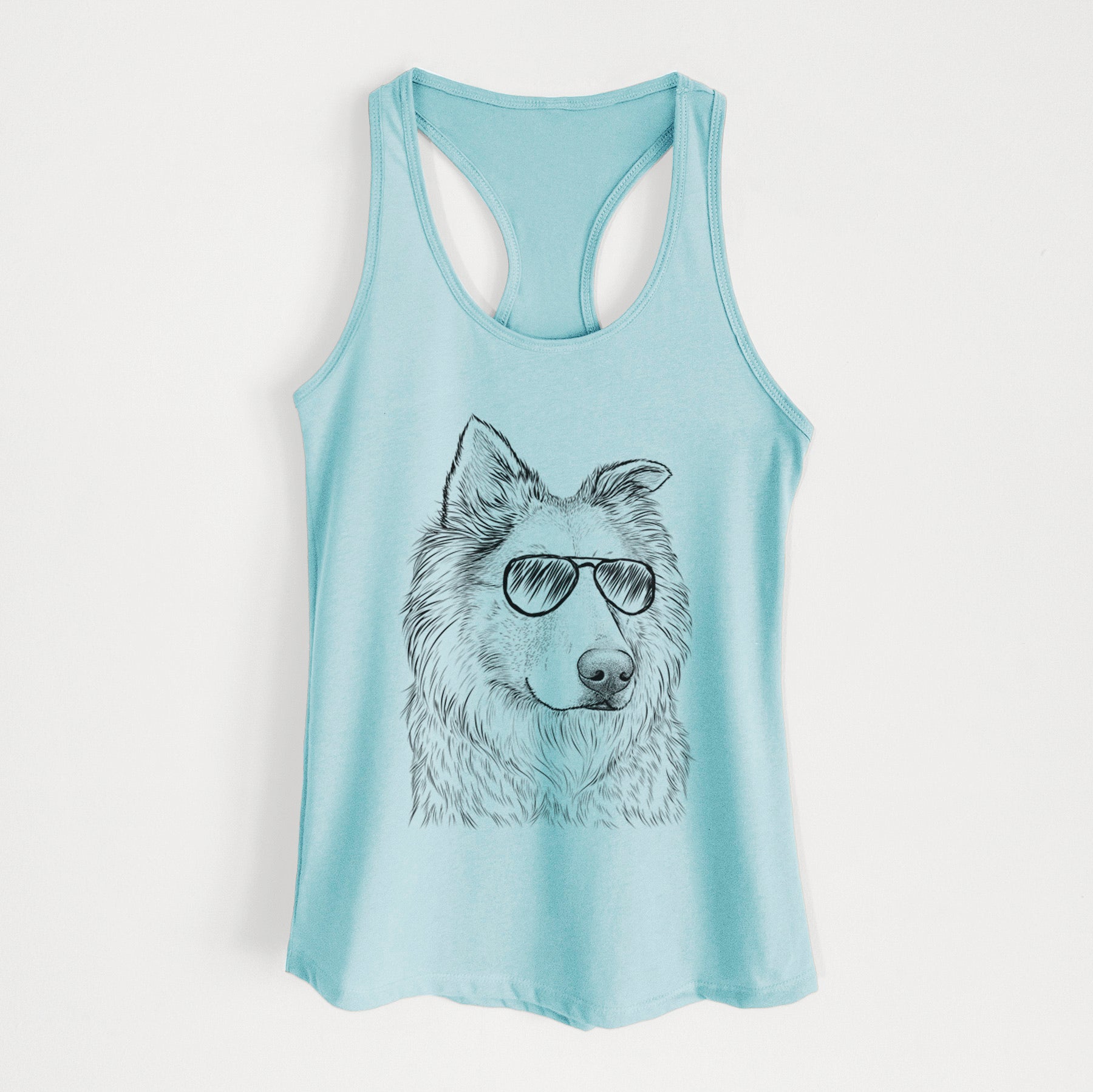 Penny the Chow Mix - Women's Racerback Tanktop