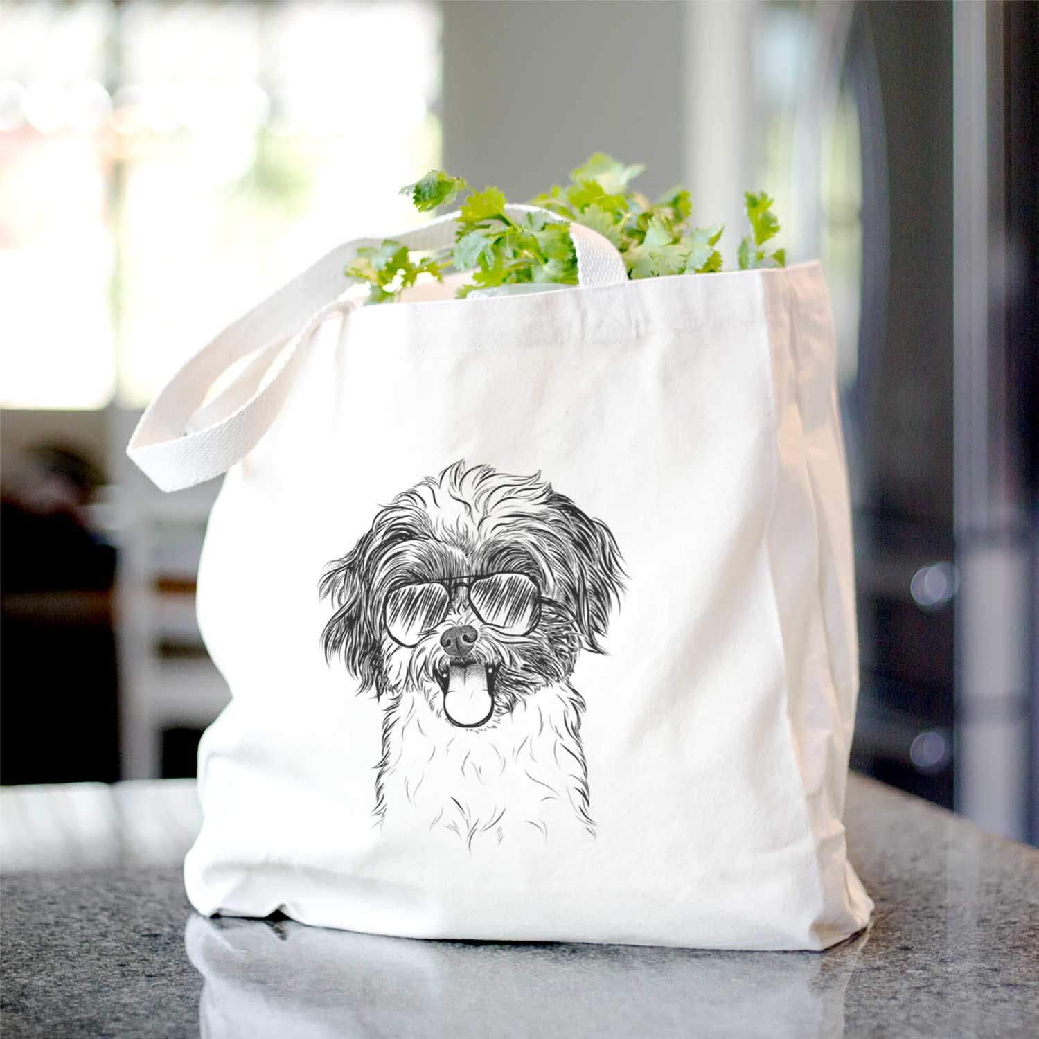 Pepper the Shihpoo - Tote Bag