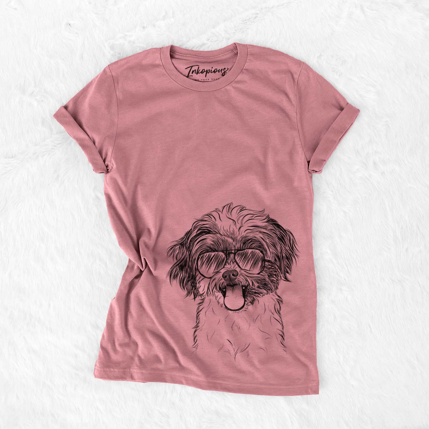 Aviator Pepper the Shihpoo - Unisex Crewneck