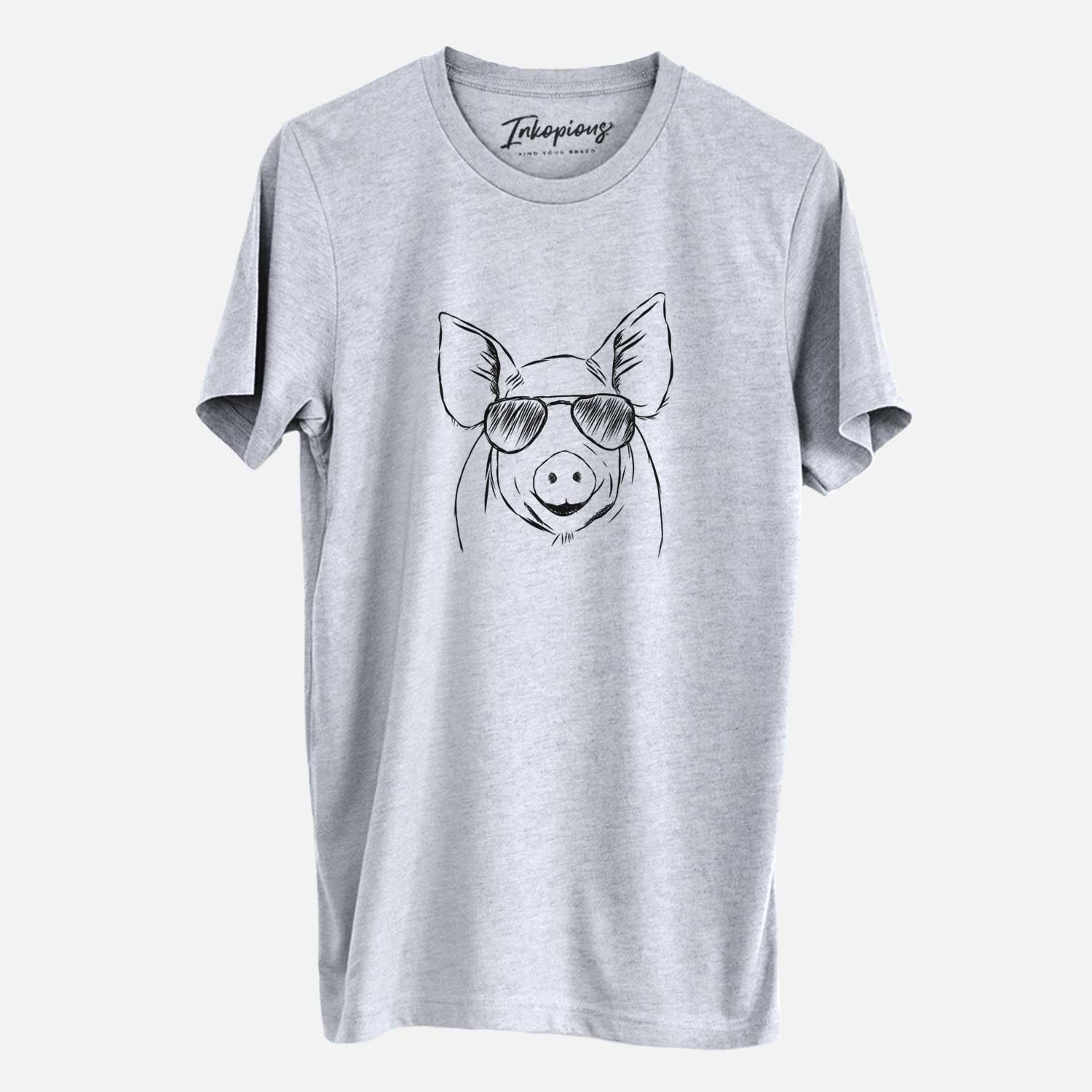 Aviator Perry the Pig - Unisex Crewneck
