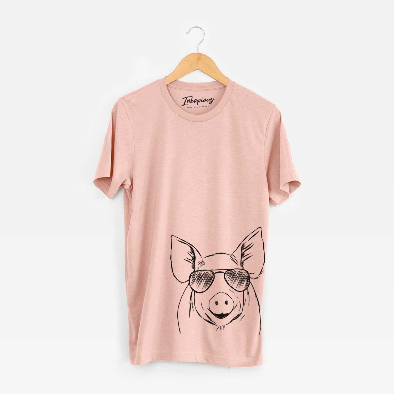 Aviator Perry the Pig - Unisex Crewneck