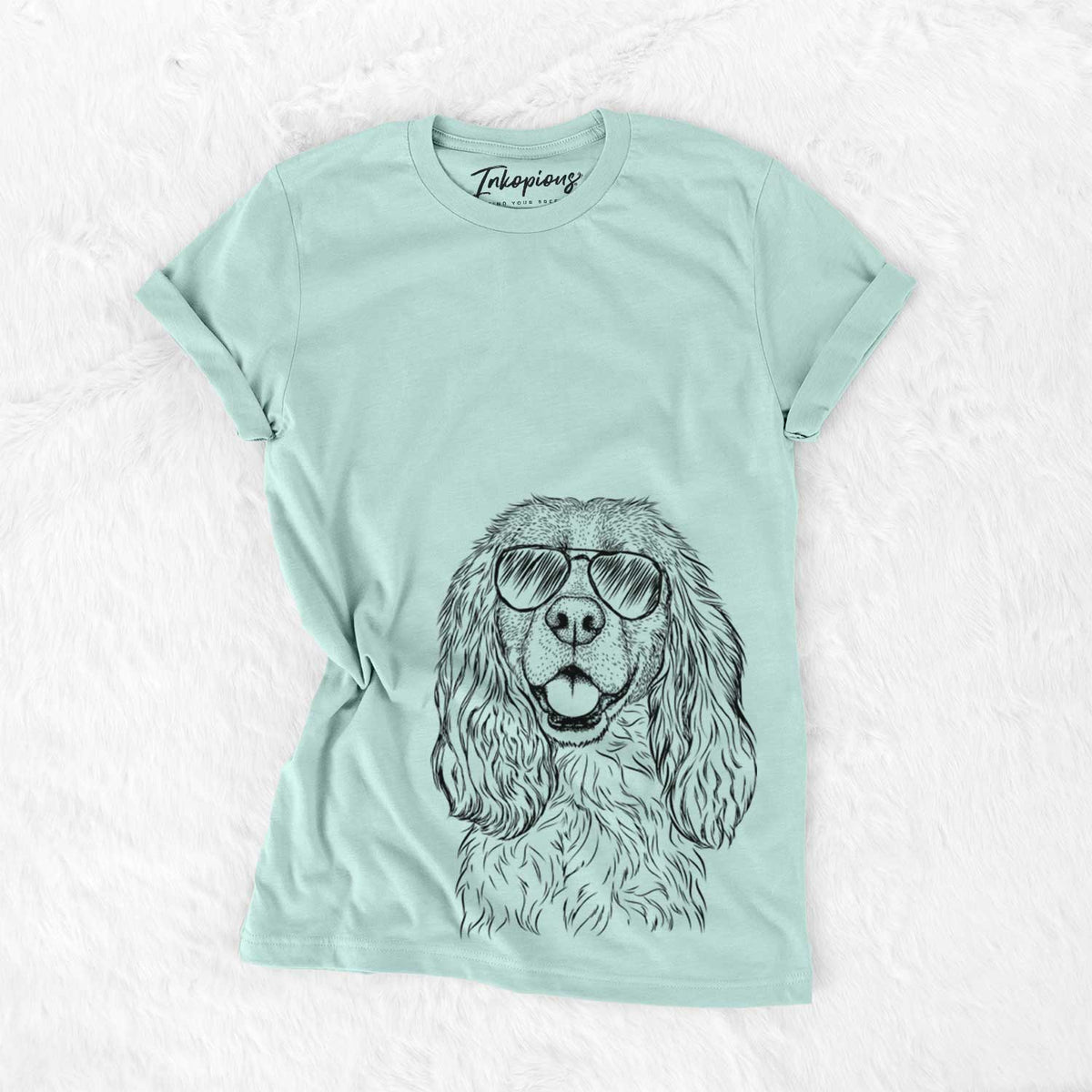 Aviator Perry the Cockalier - Unisex Crewneck