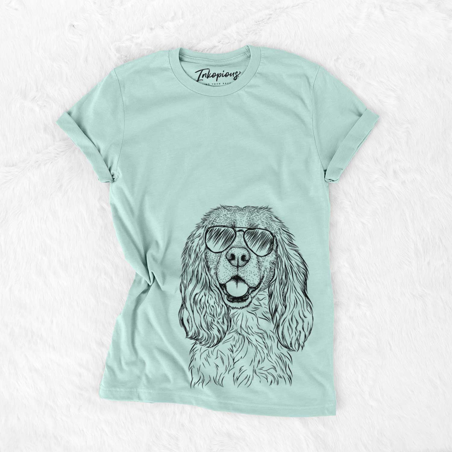 Aviator Perry the Cockalier - Unisex Crewneck