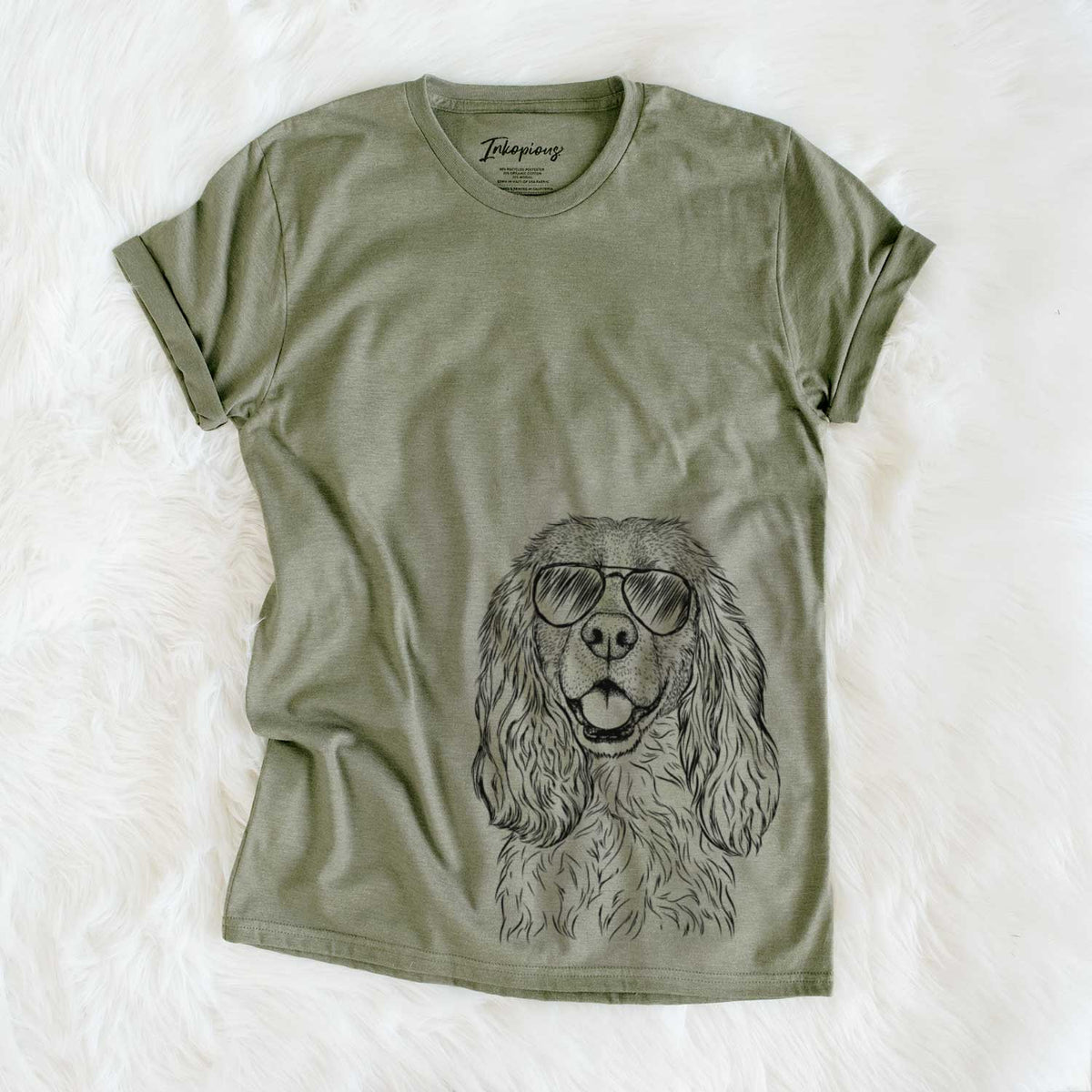 Aviator Perry the Cockalier - Unisex Crewneck