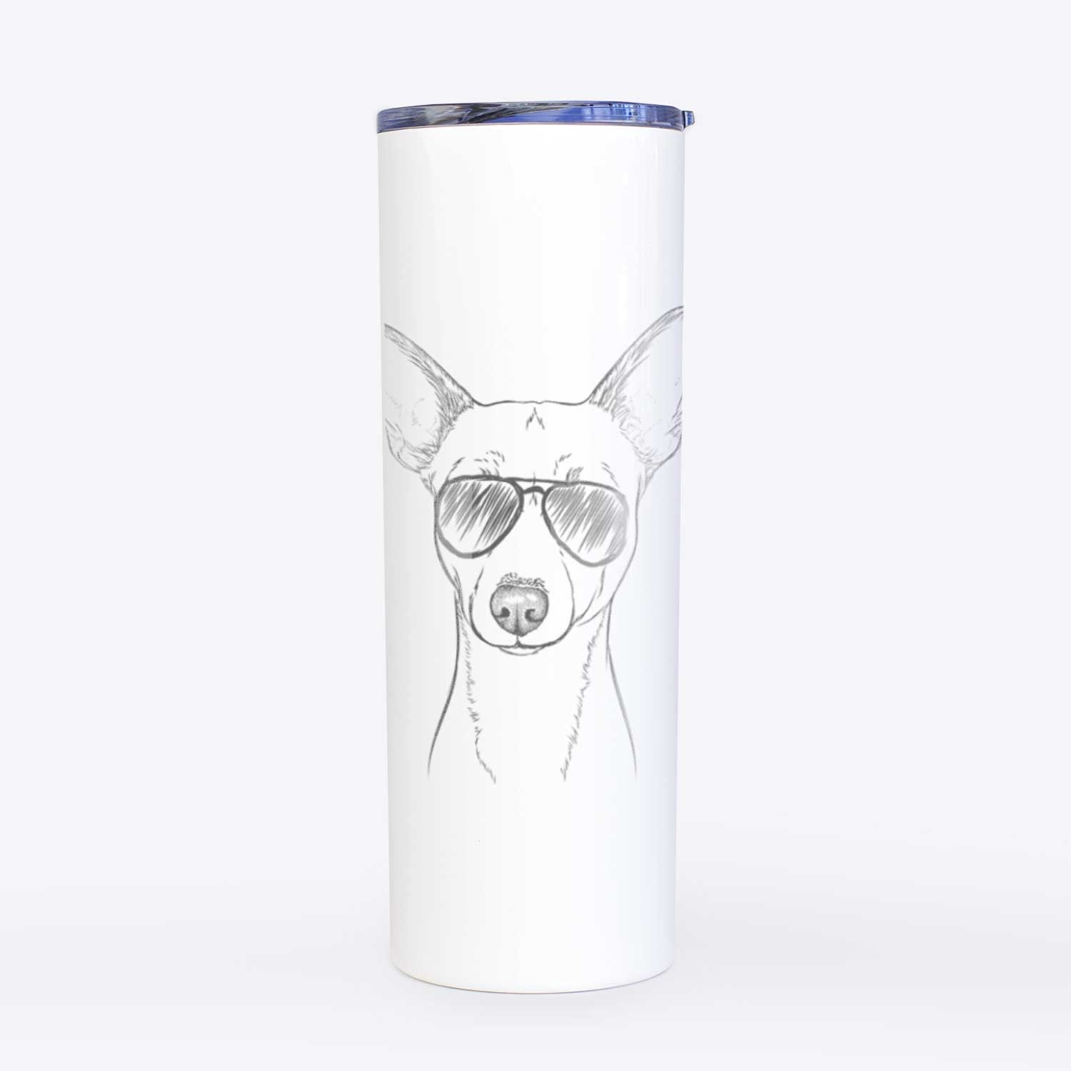 Perry the Portuguese Podengo - 20oz Skinny Tumbler