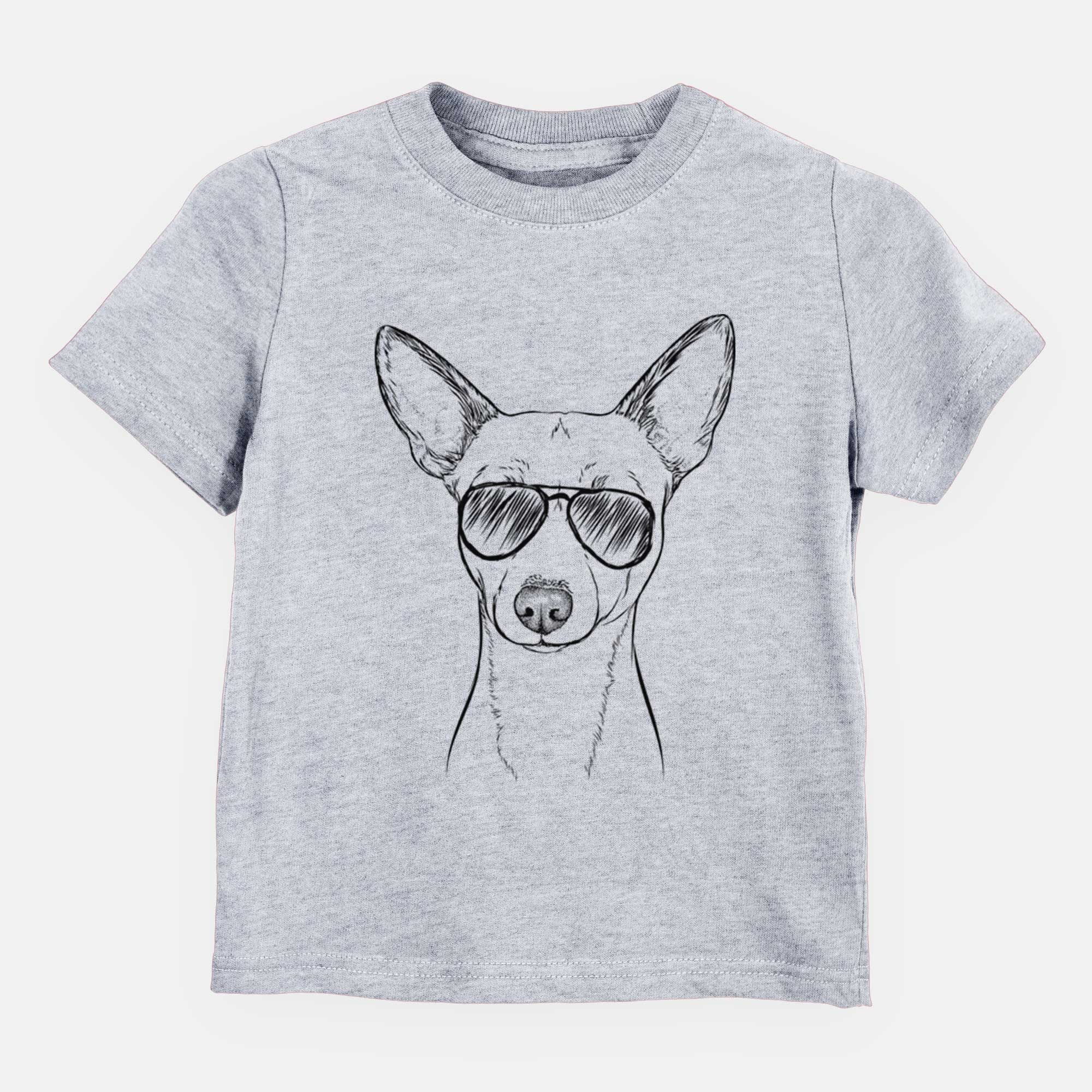 Aviator Perry the Portuguese Podengo - Kids/Youth/Toddler Shirt