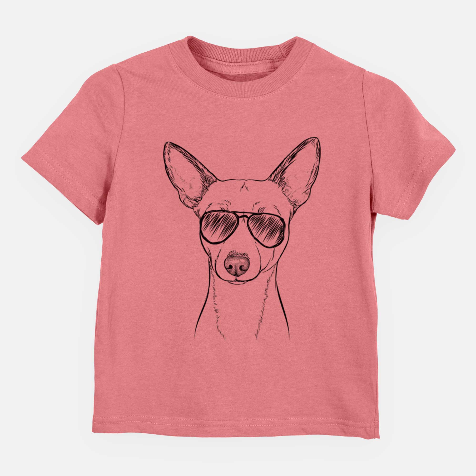 Aviator Perry the Portuguese Podengo - Kids/Youth/Toddler Shirt