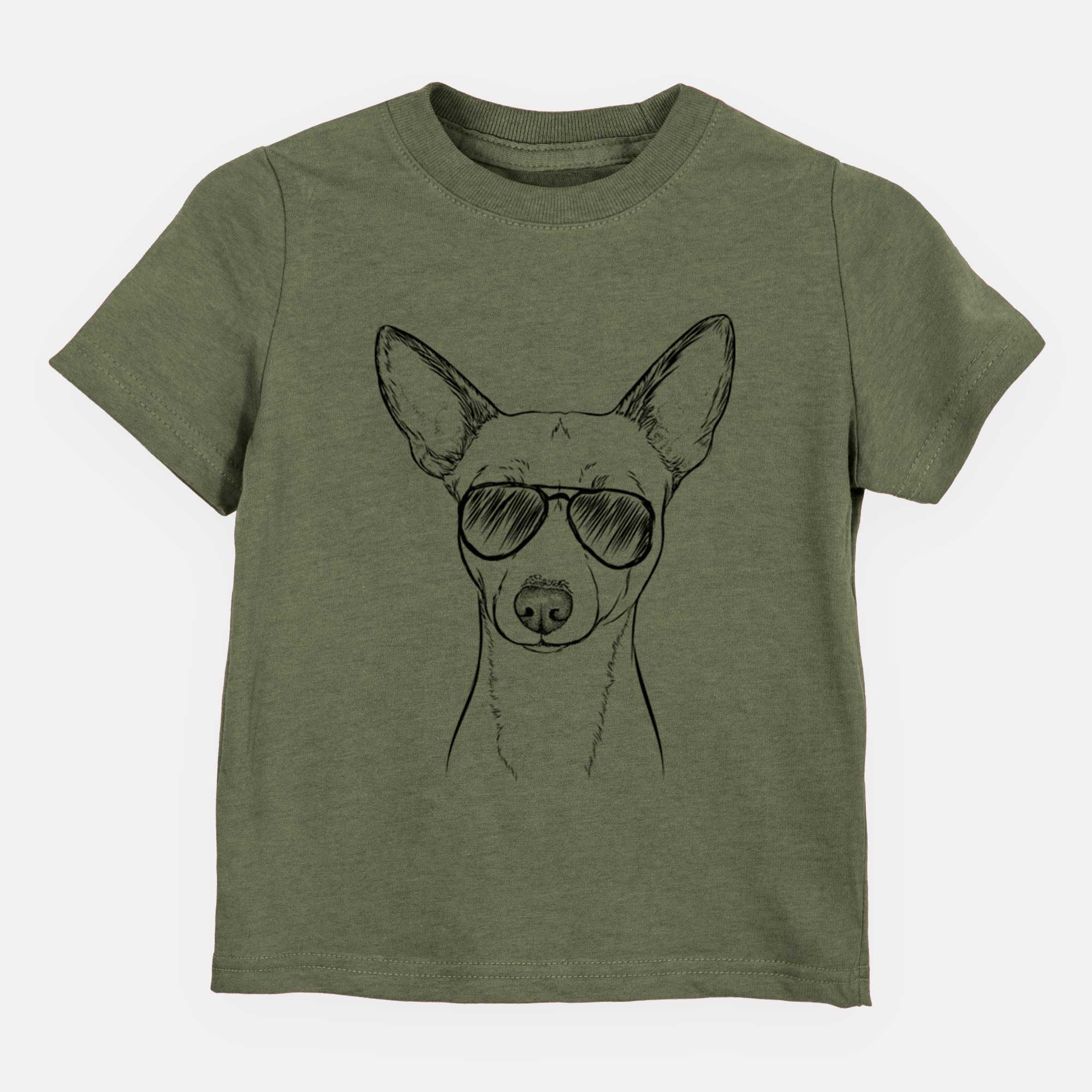 Aviator Perry the Portuguese Podengo - Kids/Youth/Toddler Shirt